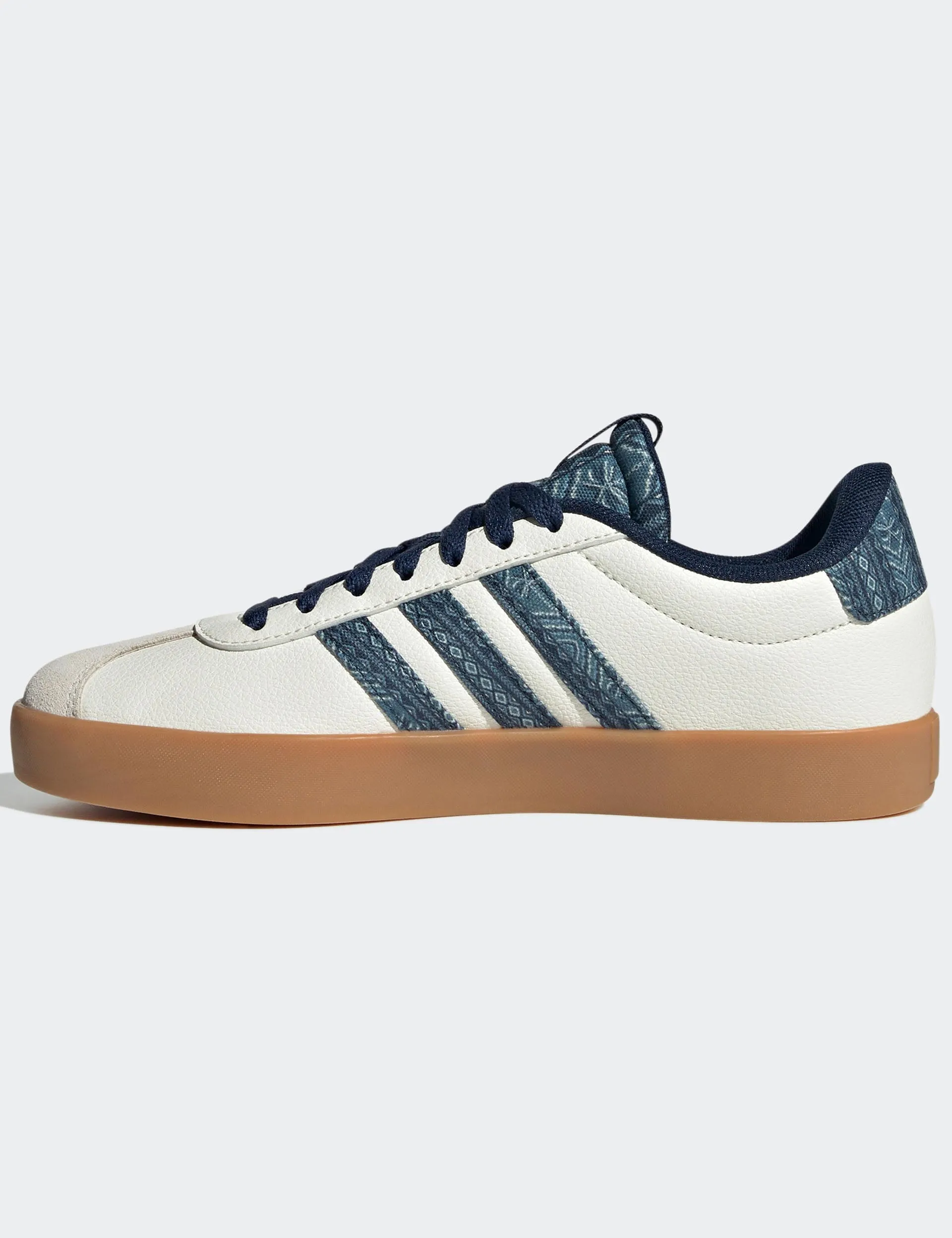 Suede Bend Hike VL Court 3.0 Shoes - Off White/Night Indigo/Gum10