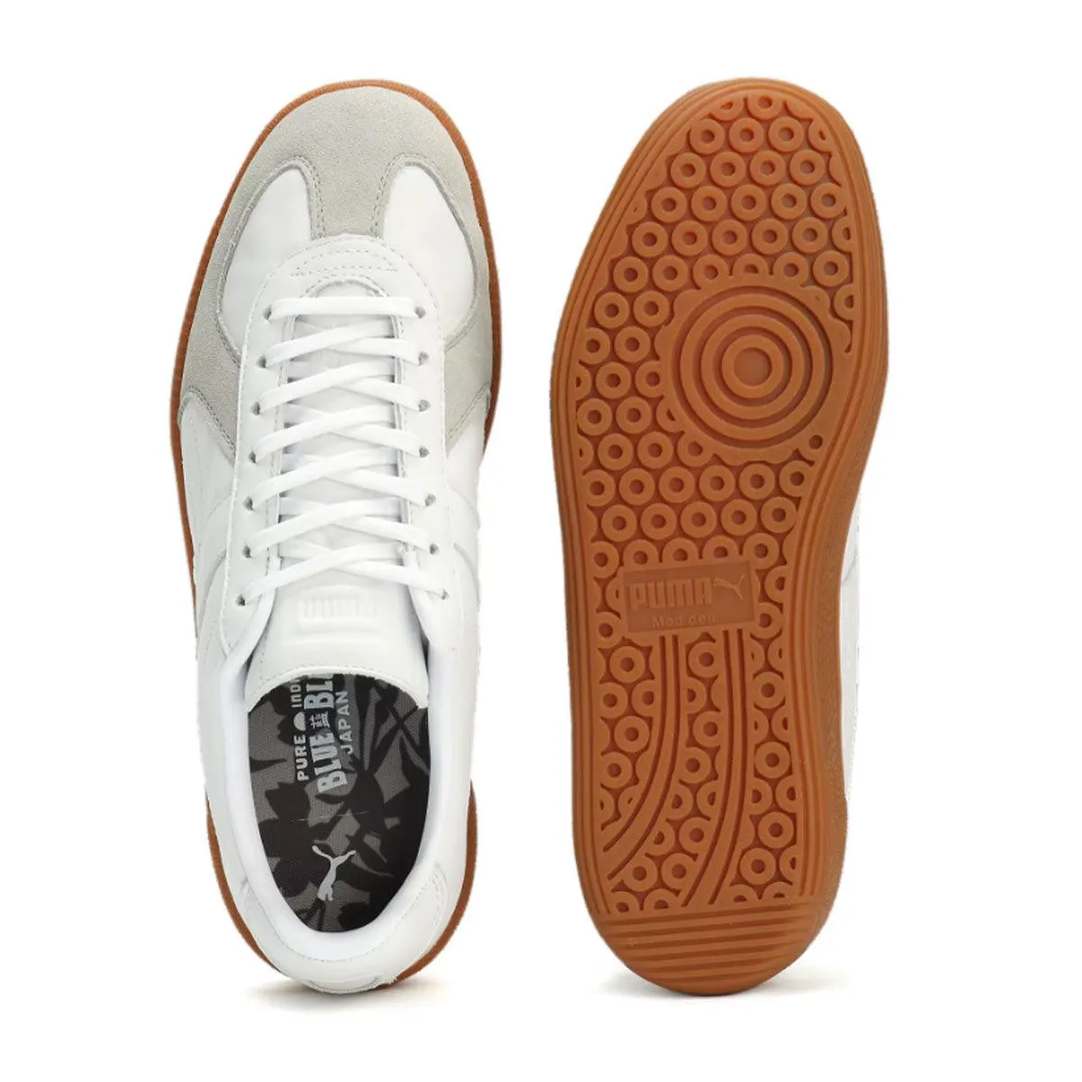 Clear Glow   Blue Blue Japan Army Trainer 'PUMA White'