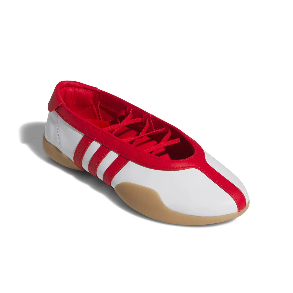 Wmns Taekwondo Mei Ballet 'Cloud White Better Scarlet' Office Cool
