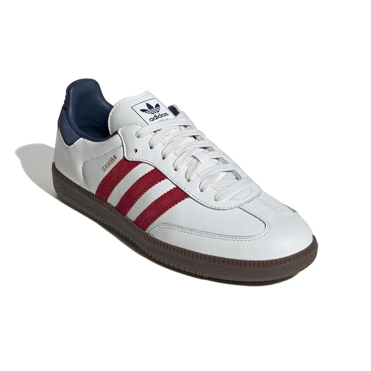 Samba OG 'White Blue Red Gum' Autumn Tone Sweat Resistant Standing Workers