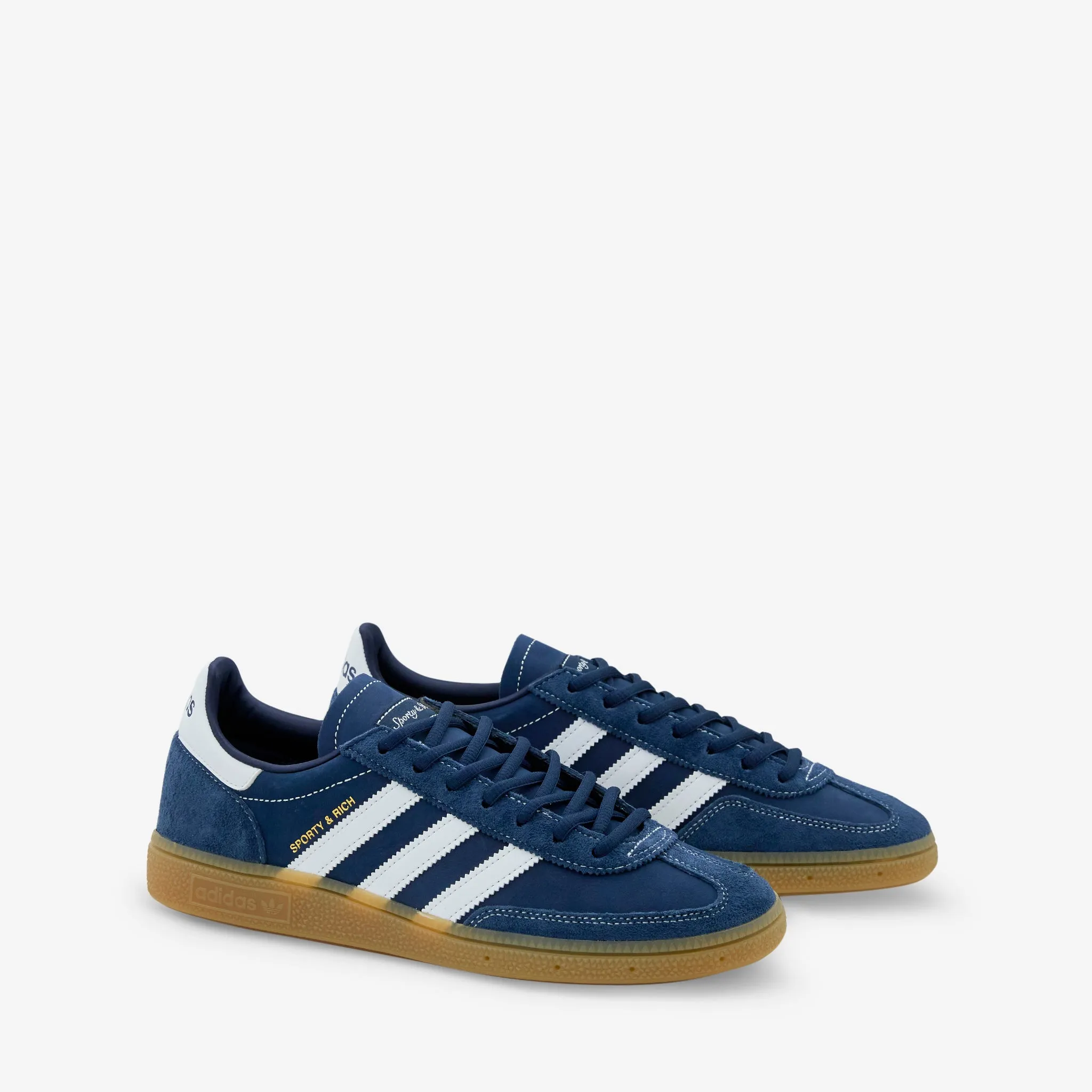 Sporty & Rich x Handball Spezial Night Indigo | Cloud White | Gum Quiet Move Log Path