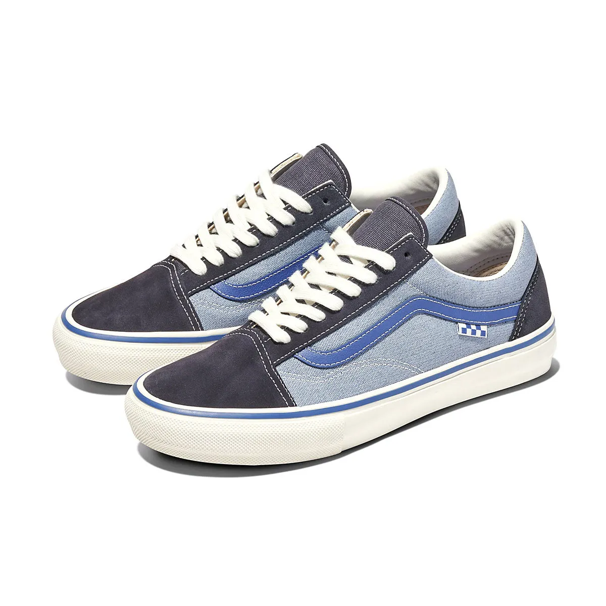   Elijah Berle Skate Old Skool 'Dusty Blue' Waterproof Standing All TPU Stability