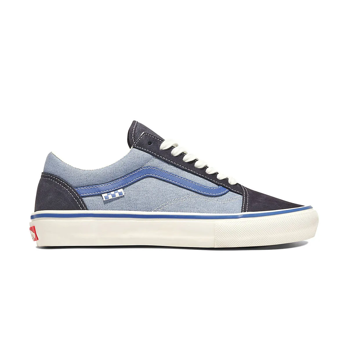   Elijah Berle Skate Old Skool 'Dusty Blue' Cotton Touch