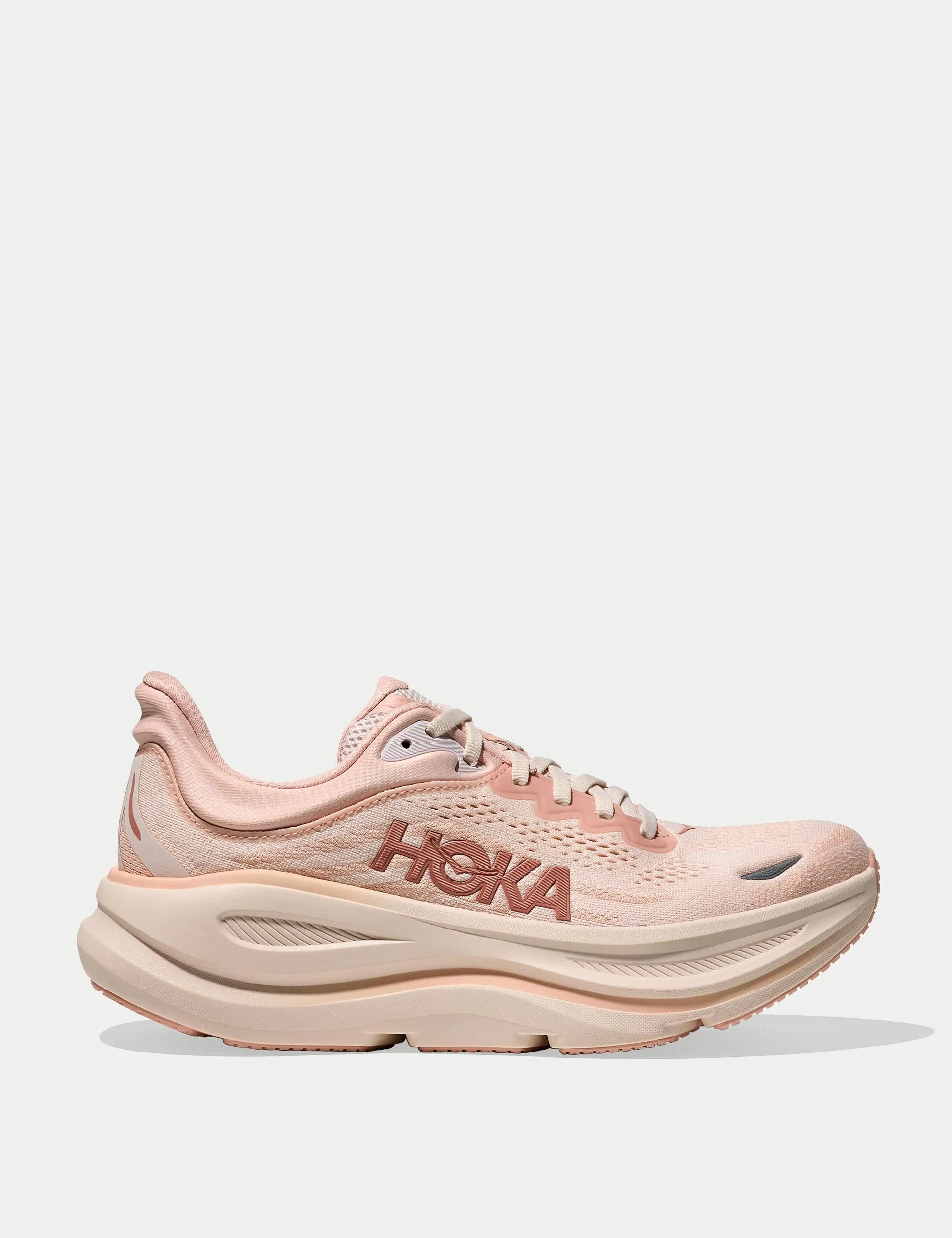 Bondi 9 - Rose Latte/Rose Cream beginner - friendly running shoes Minimalist