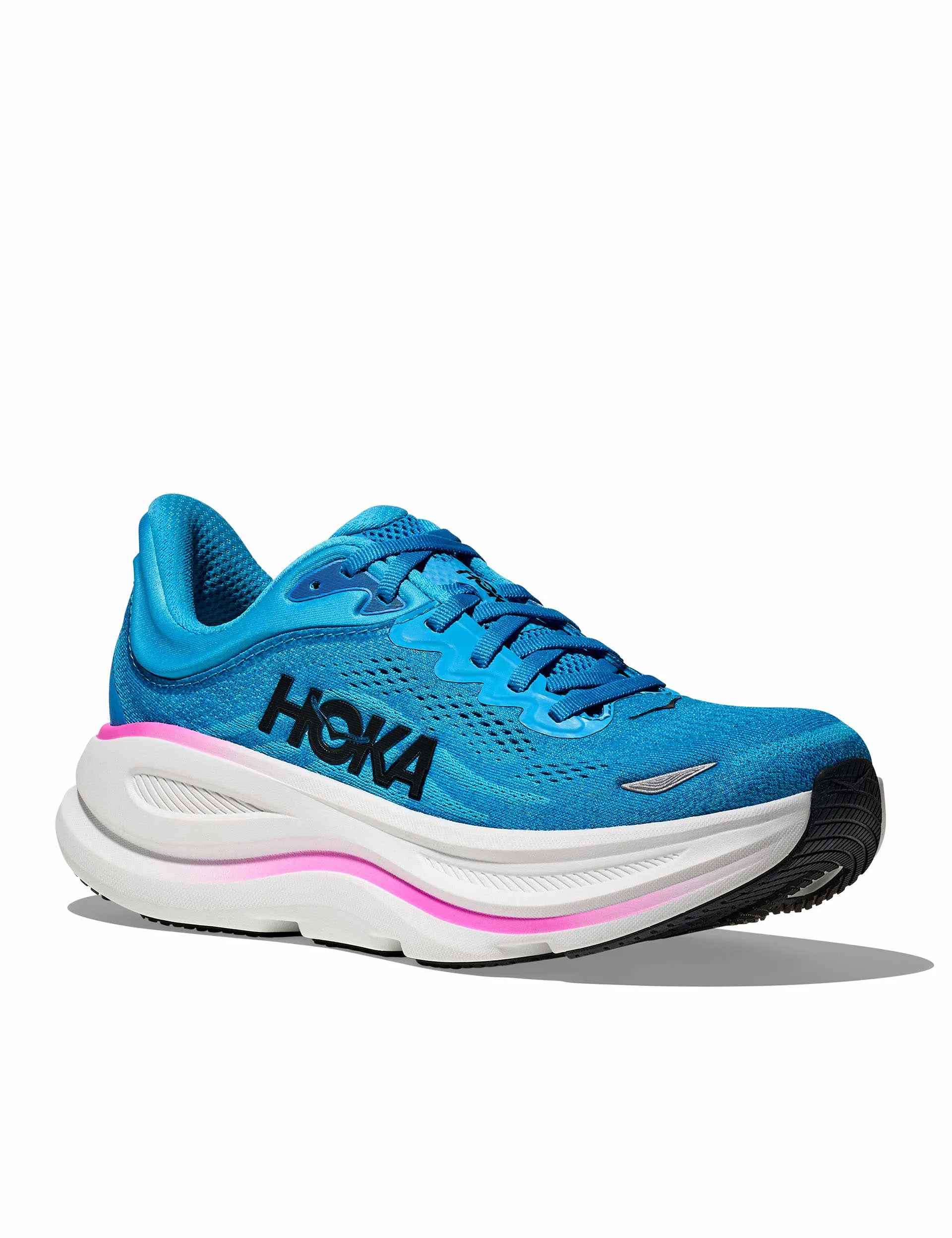 Bondi 9 - Skyward Blue/Neon Fuchsia Park Run Toe Space