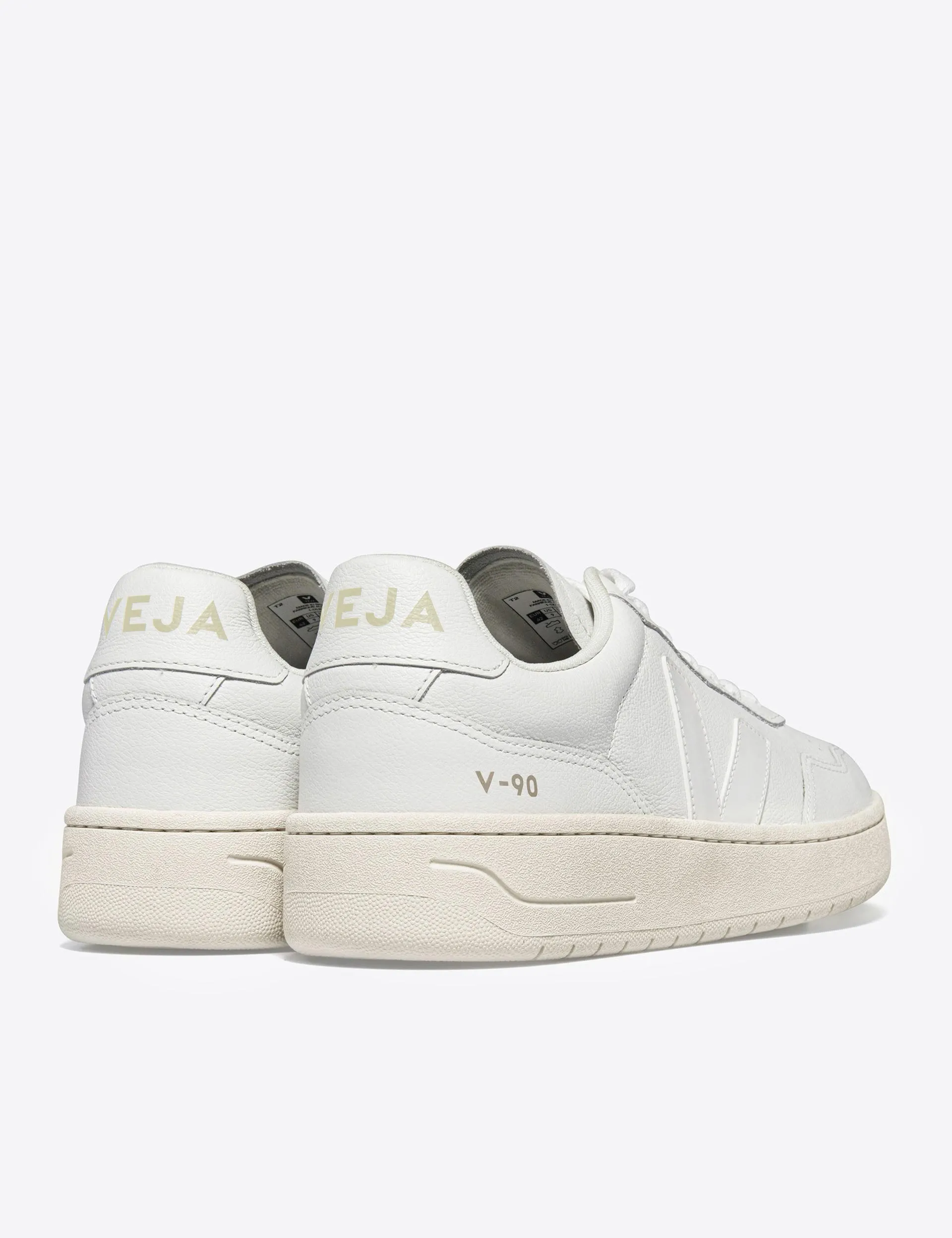 V-90 Leather - White Evening Ready