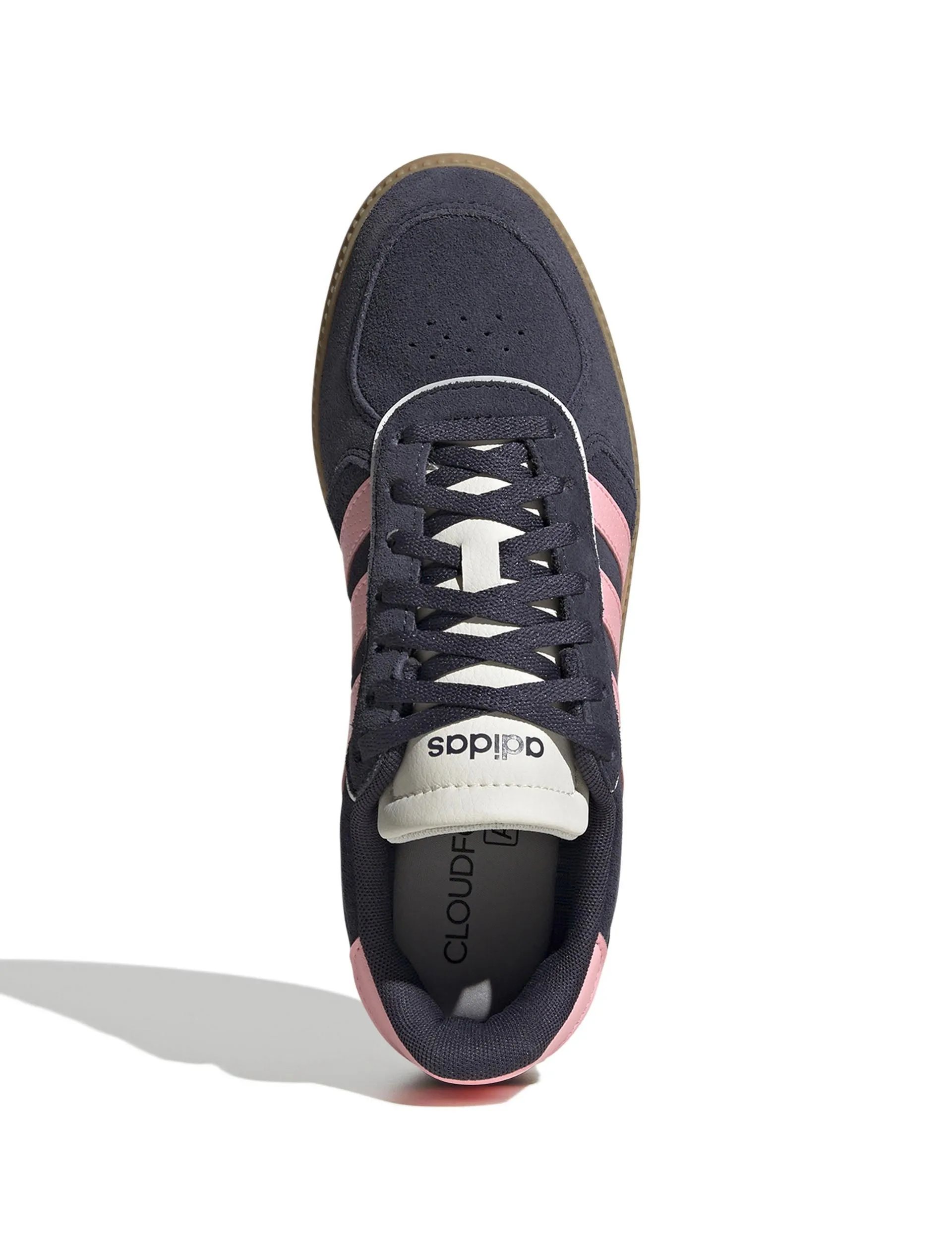 Breaknet Sleek Shoes - Shadow Navy/Pink Spark/Off White Practical Walk