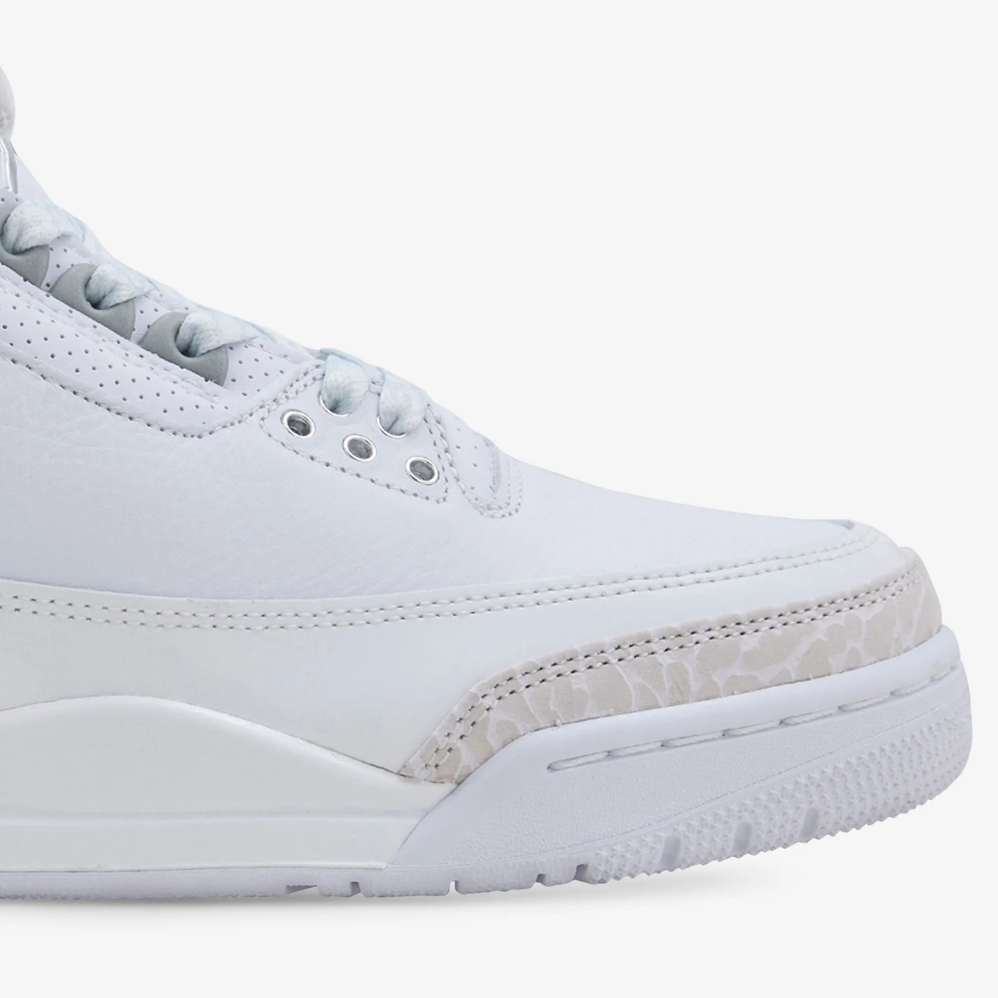 Air Jordan 3 Retro 'Pure Money' White | Metallic Silver | White River Path