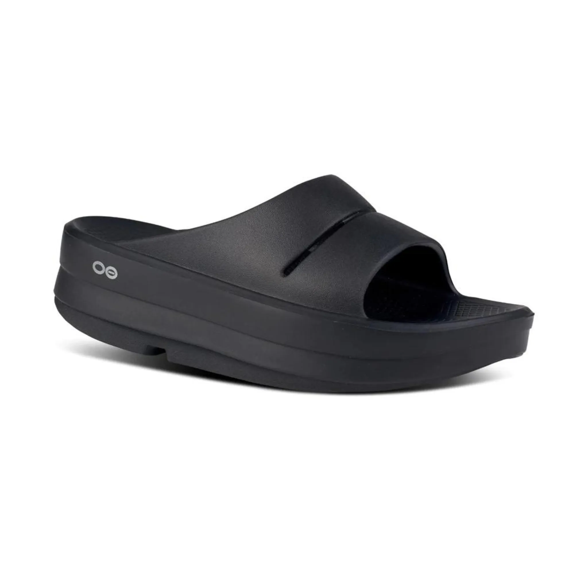 WOMEN'S OOMEGA OOAHH SLIDE - BLACK Date Soft Urban Leisure