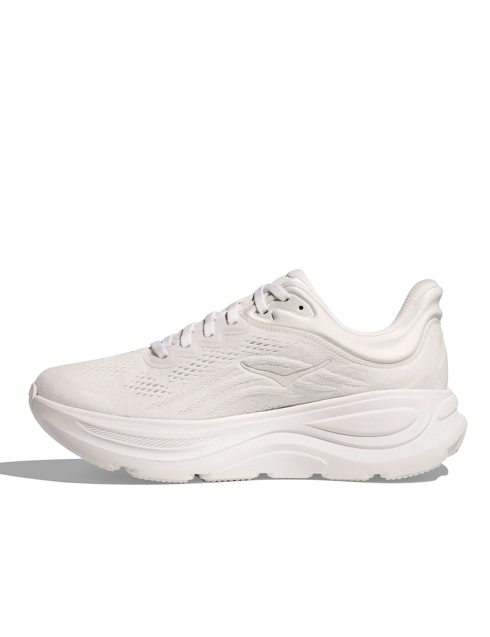 Bondi 9 - White marathon runners' shoes evening running shoe period