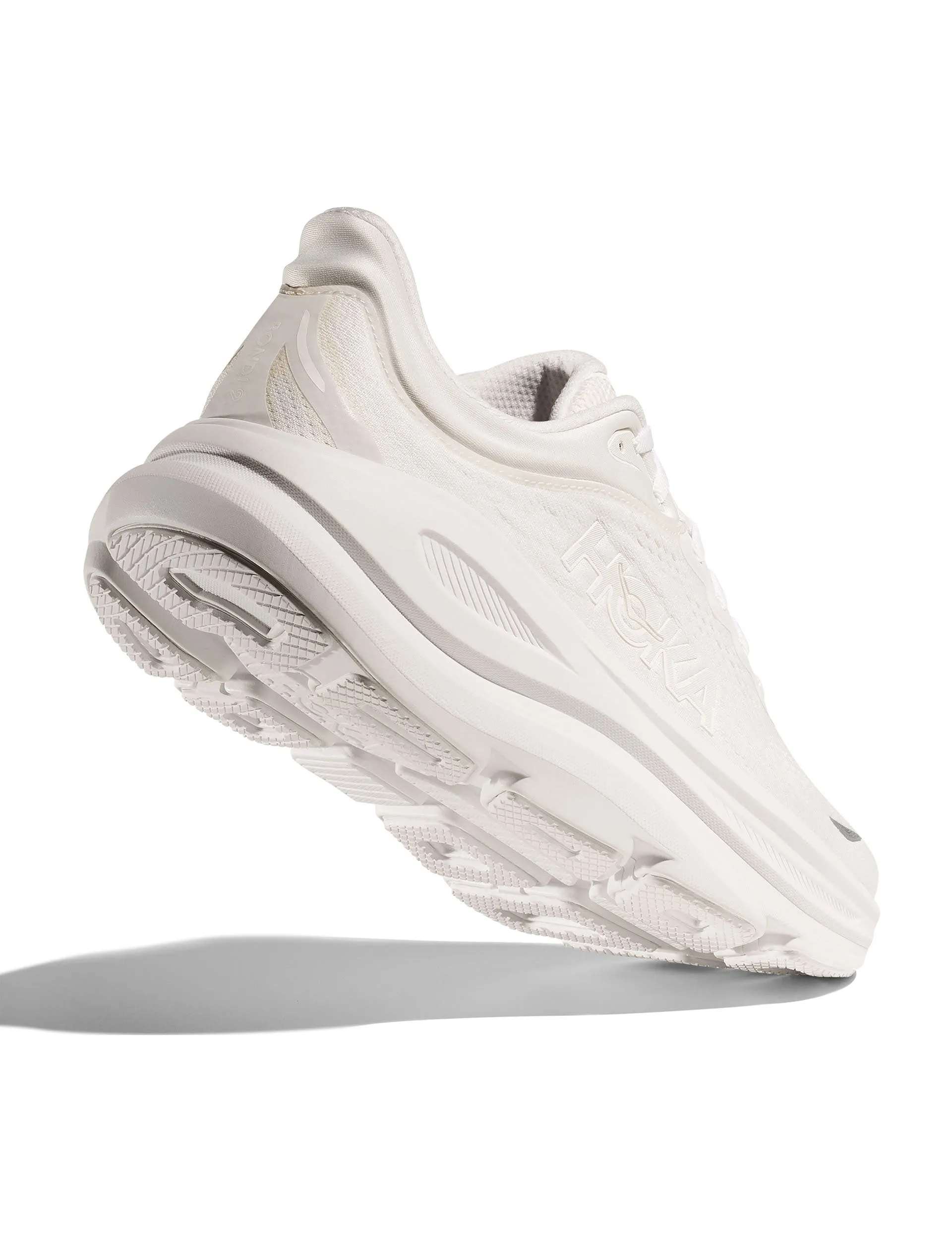 Recyclable materials duathlon running gear Bondi 9 - White