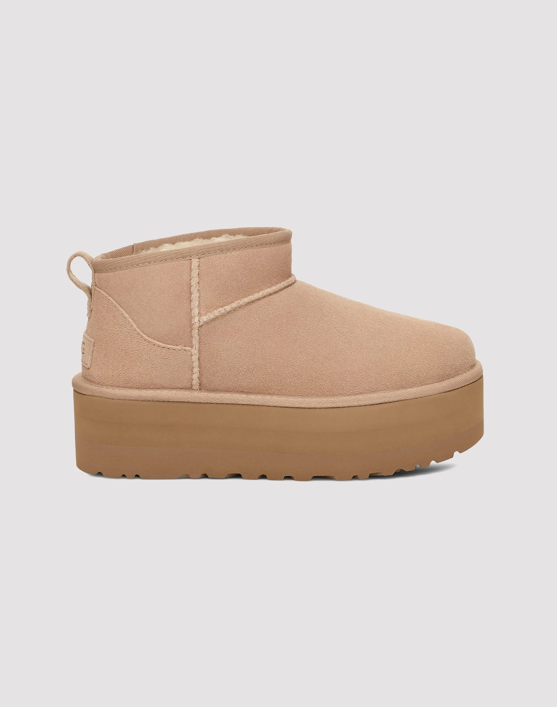 Supportive sole UGG Classic Ultra Mini Platform "Sand" Boot