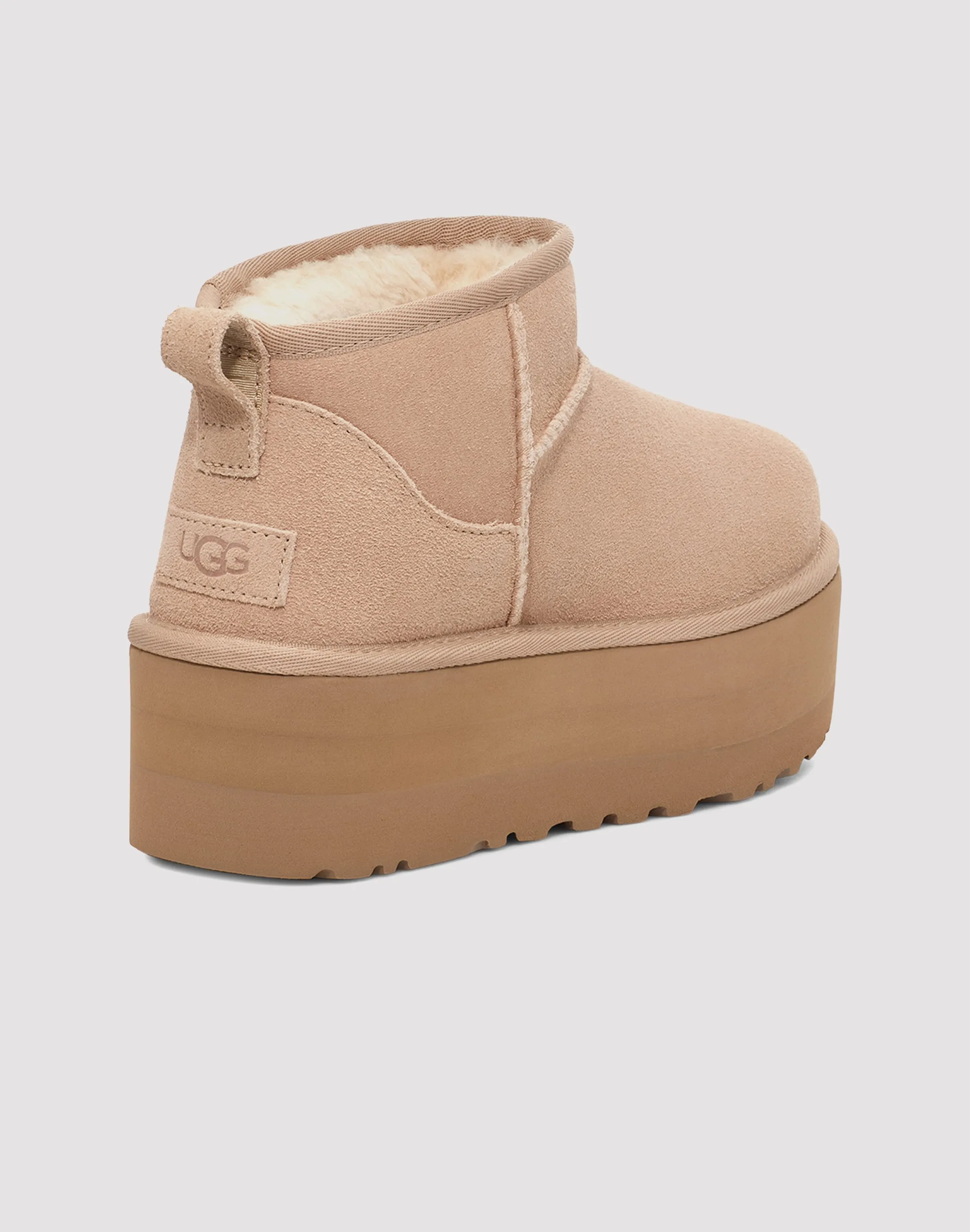 Classic UGG Classic Ultra Mini Platform "Sand" Boot