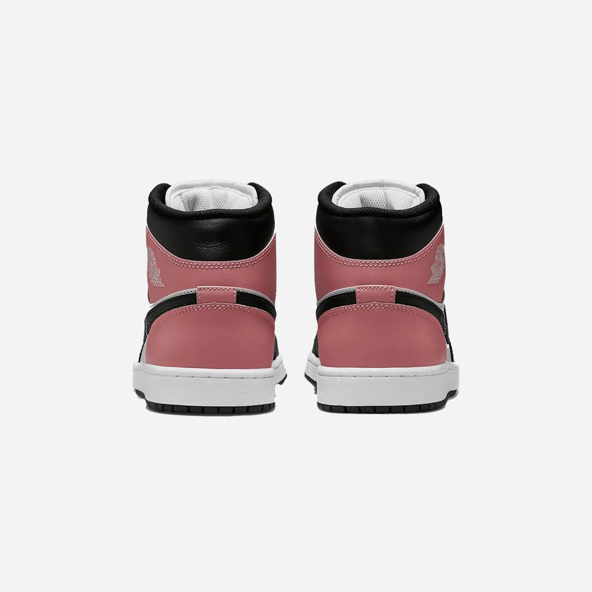 Nike Air Jordan 1 Mid Rust Pink Stylish grip Casual flexibility