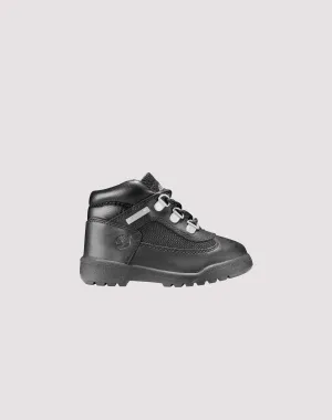 Slip On Style Timberland Premium Mid Toddler Boys' "Black" Field Boot