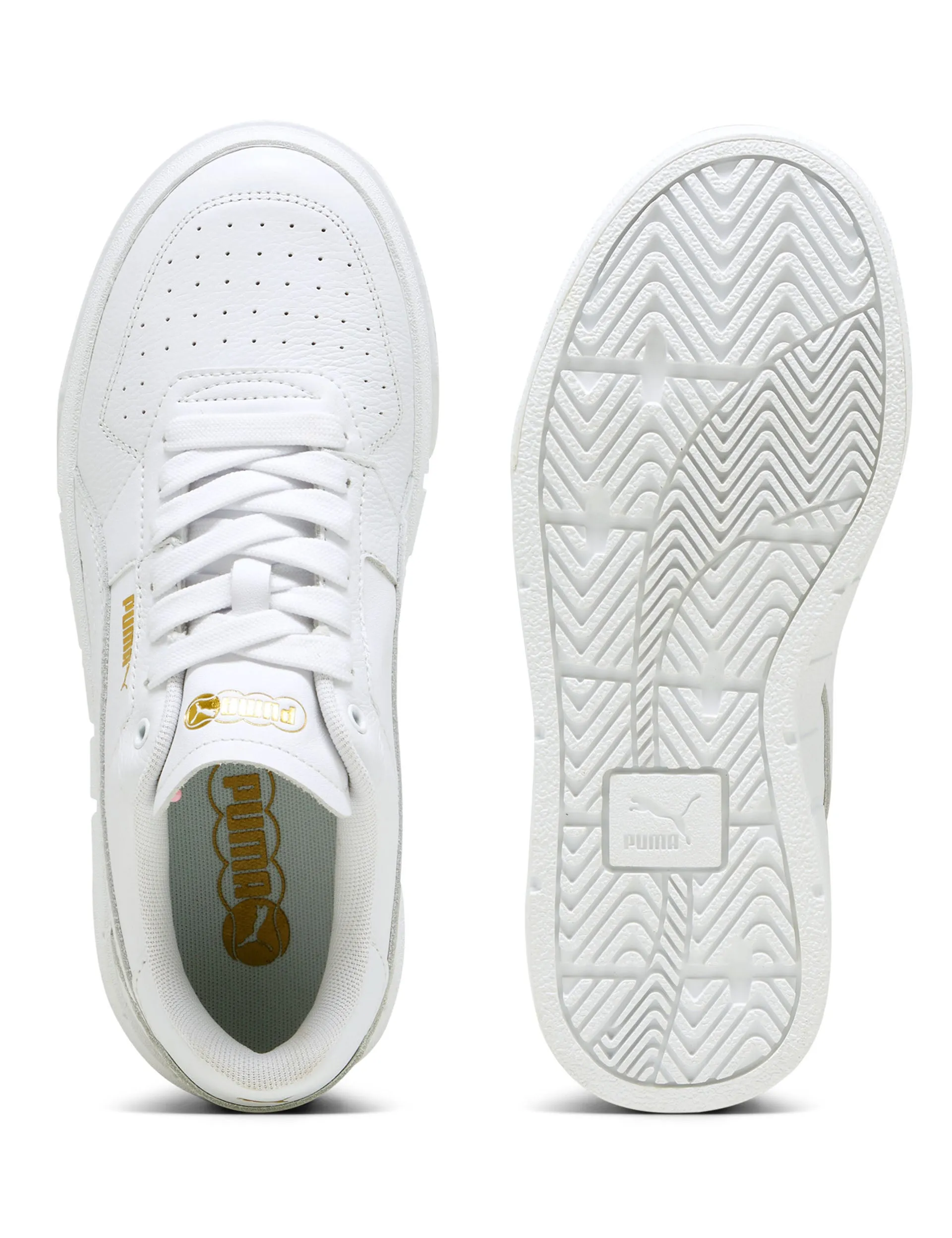 Cali Court Leather Sneakers - White Walk Utility Slip On Mechanism