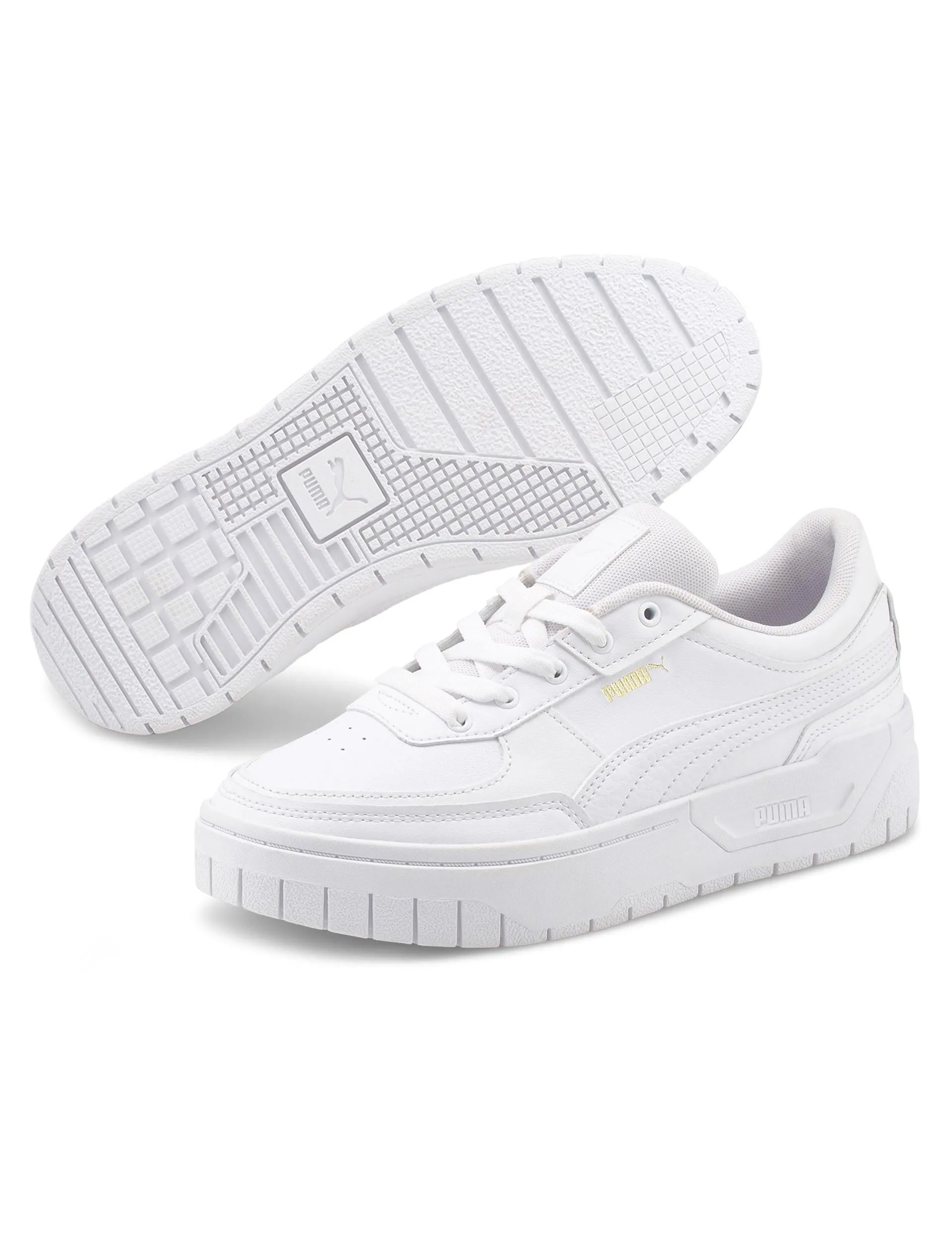 Quick Drying Liner Thermoregulating Liner Cali Dream Leather Sneakers - White