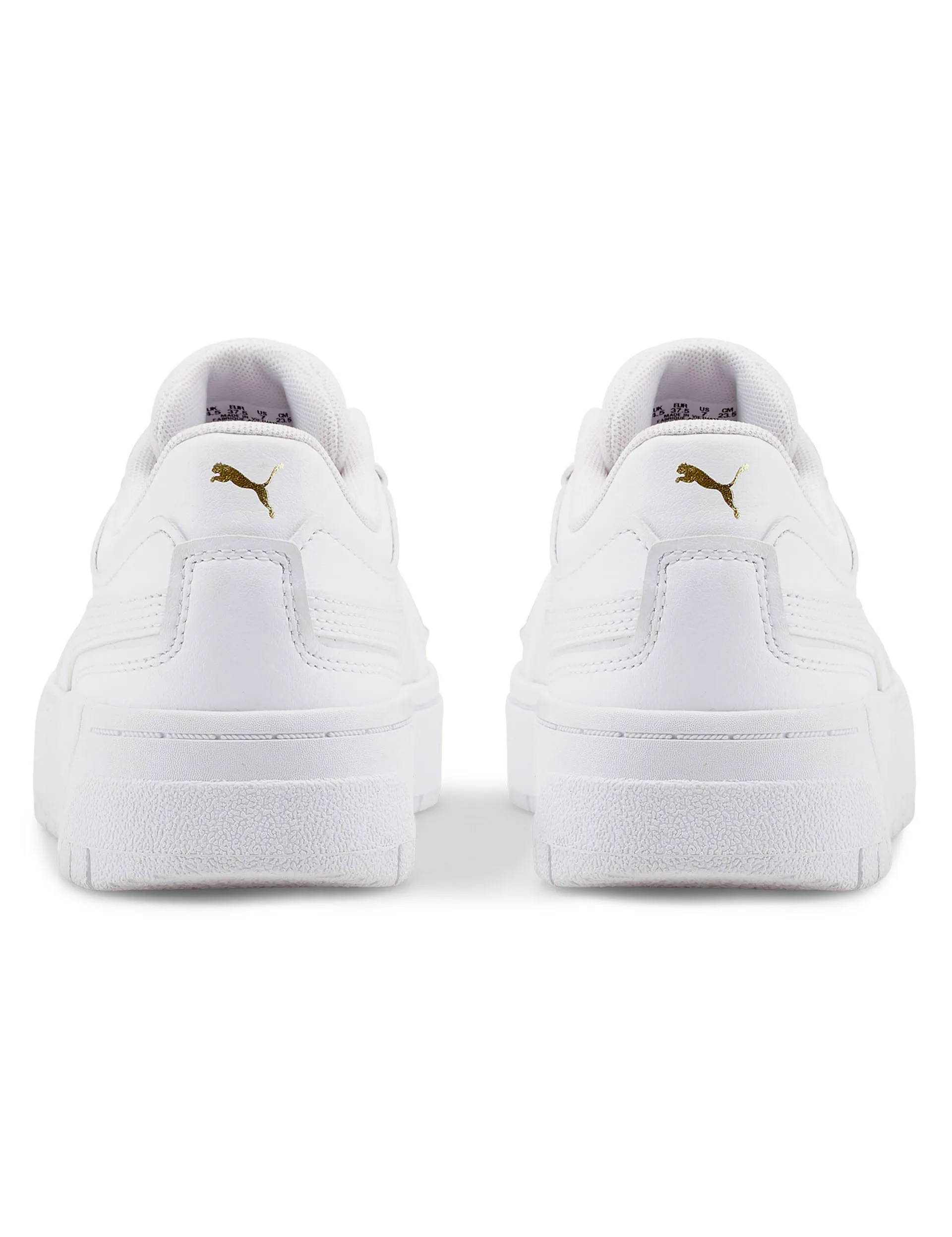 Cali Dream Leather Sneakers - White Fashion-Forward Look