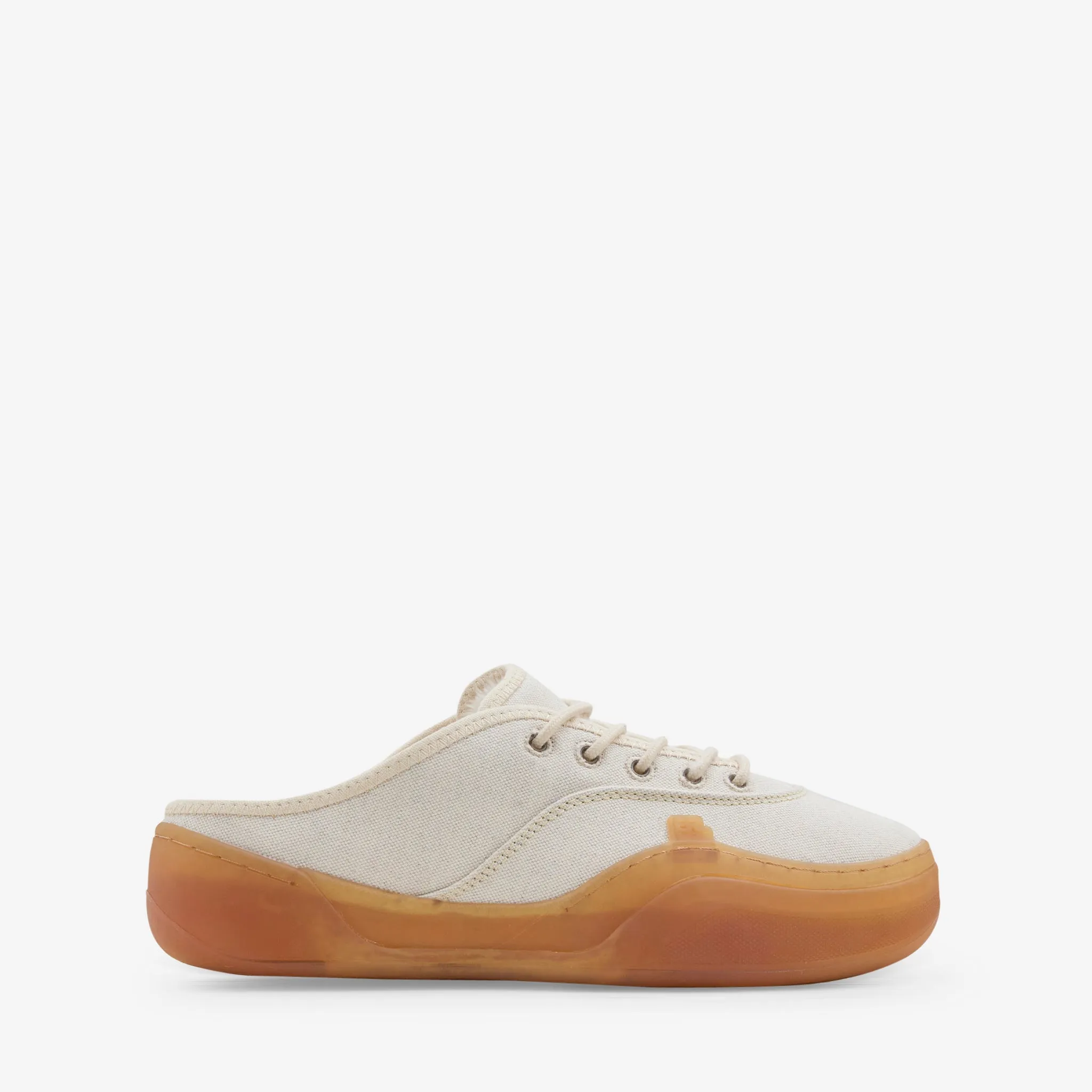 Camino Low Skate Mule Dirty White Joint Relief