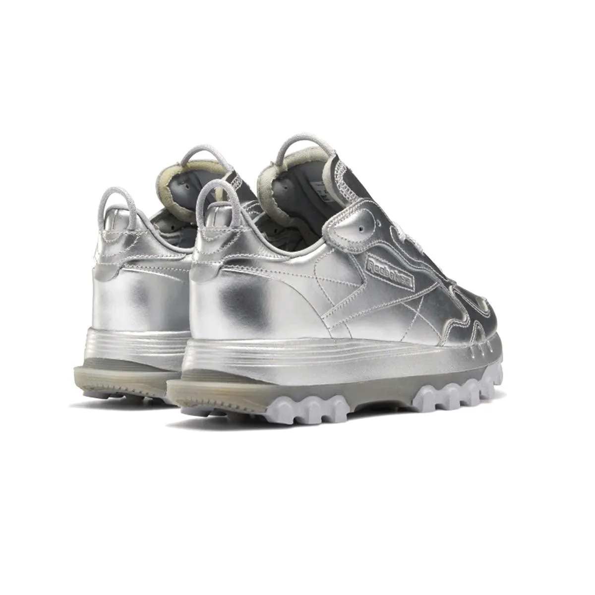 Dust Guard Kick Power   Cardi B Wmns Classic Leather 'Silver'