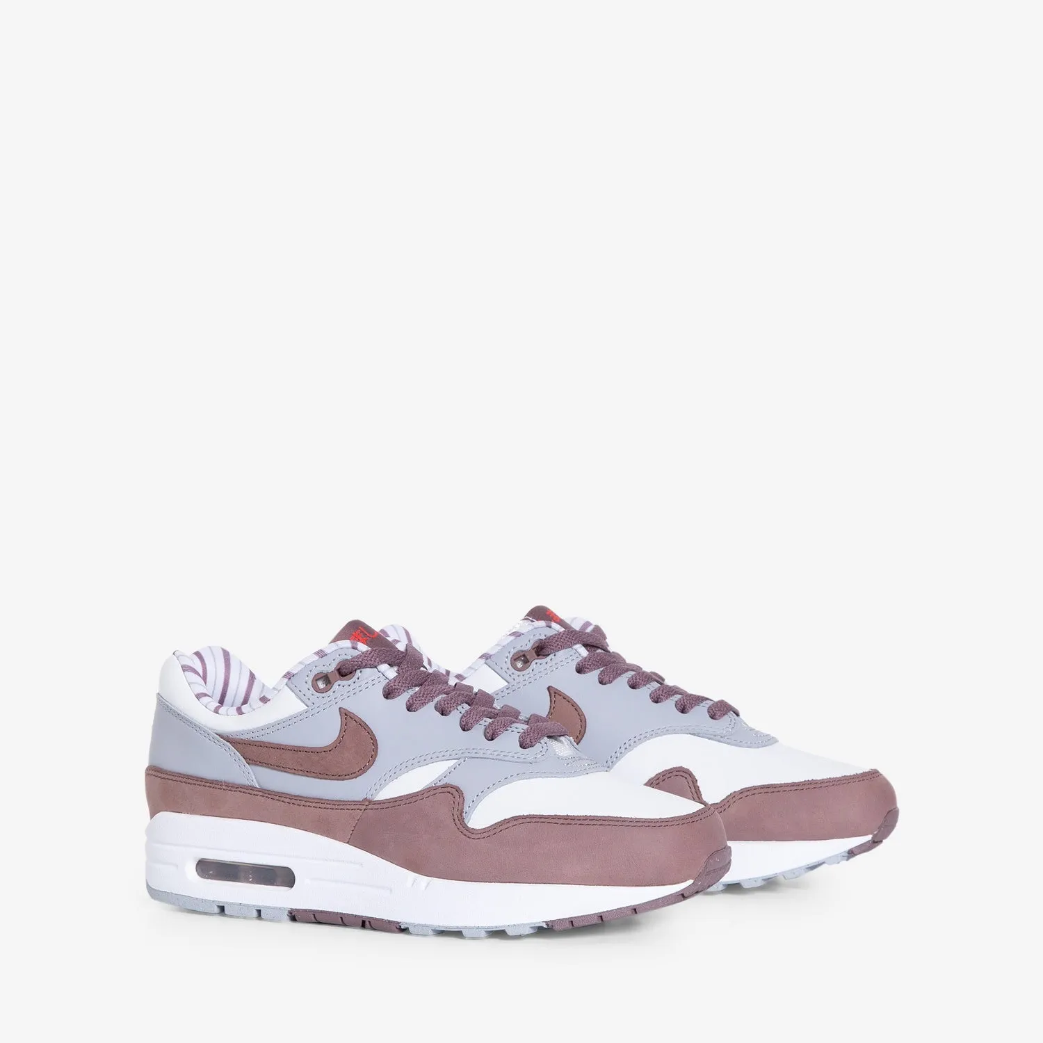 Trend Ready Air Max 1 PRM 'Shima Shima' Summit White | Plum Eclipse | Wolf Grey