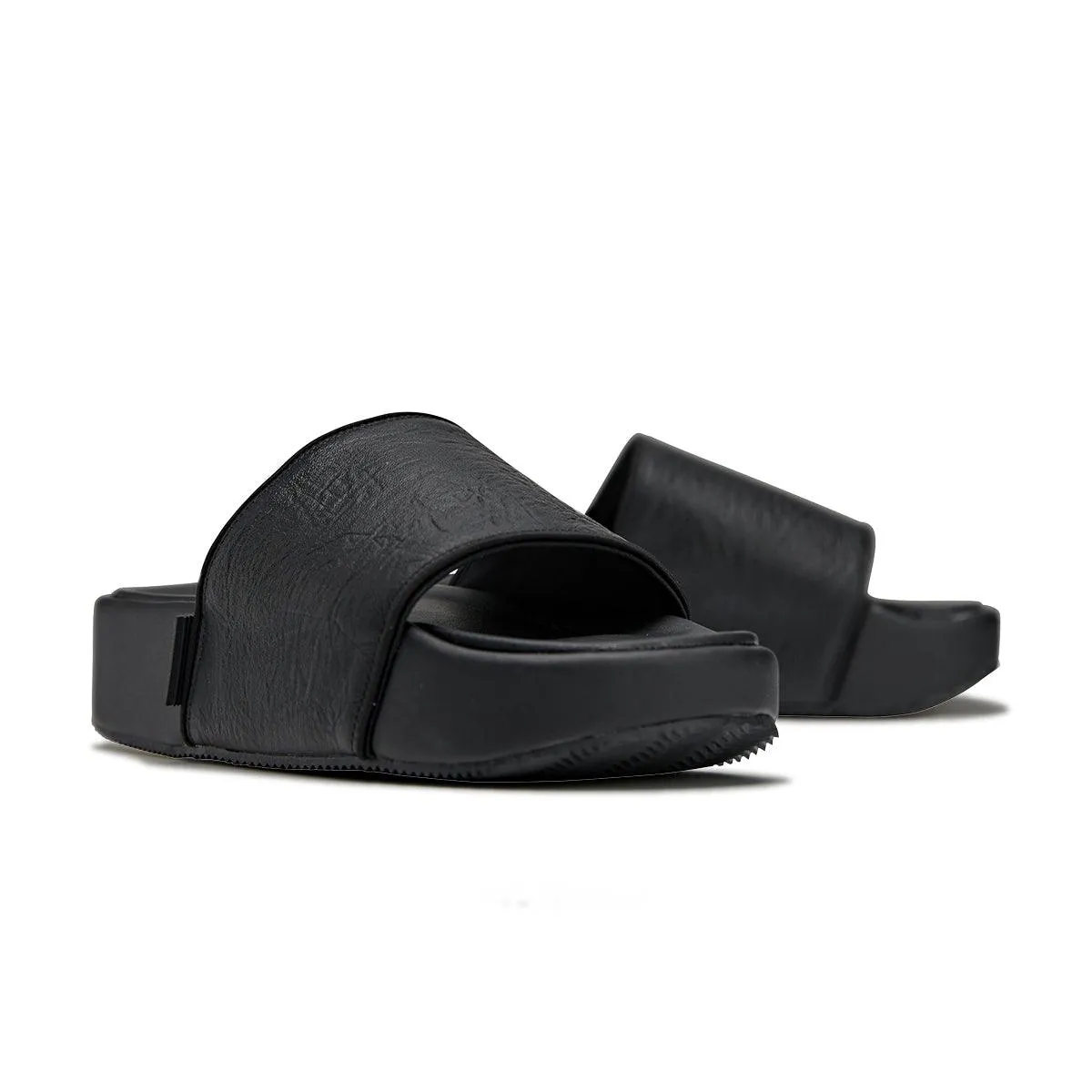 Leather Slides 'Black' design Work