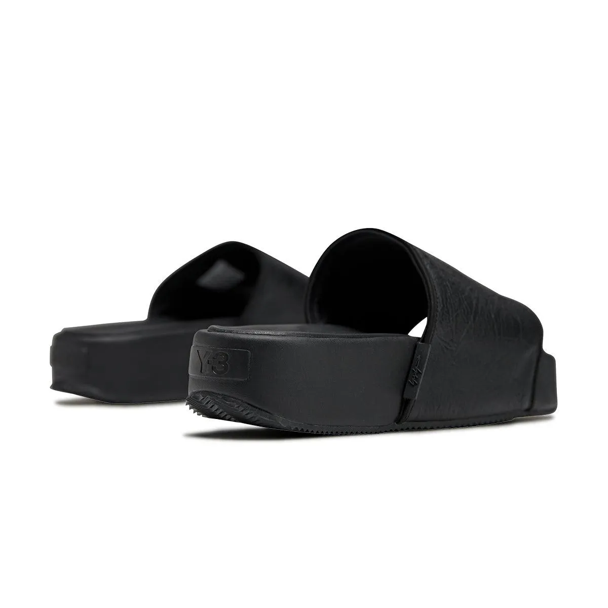 Heat Guard Leather Slides 'Black'