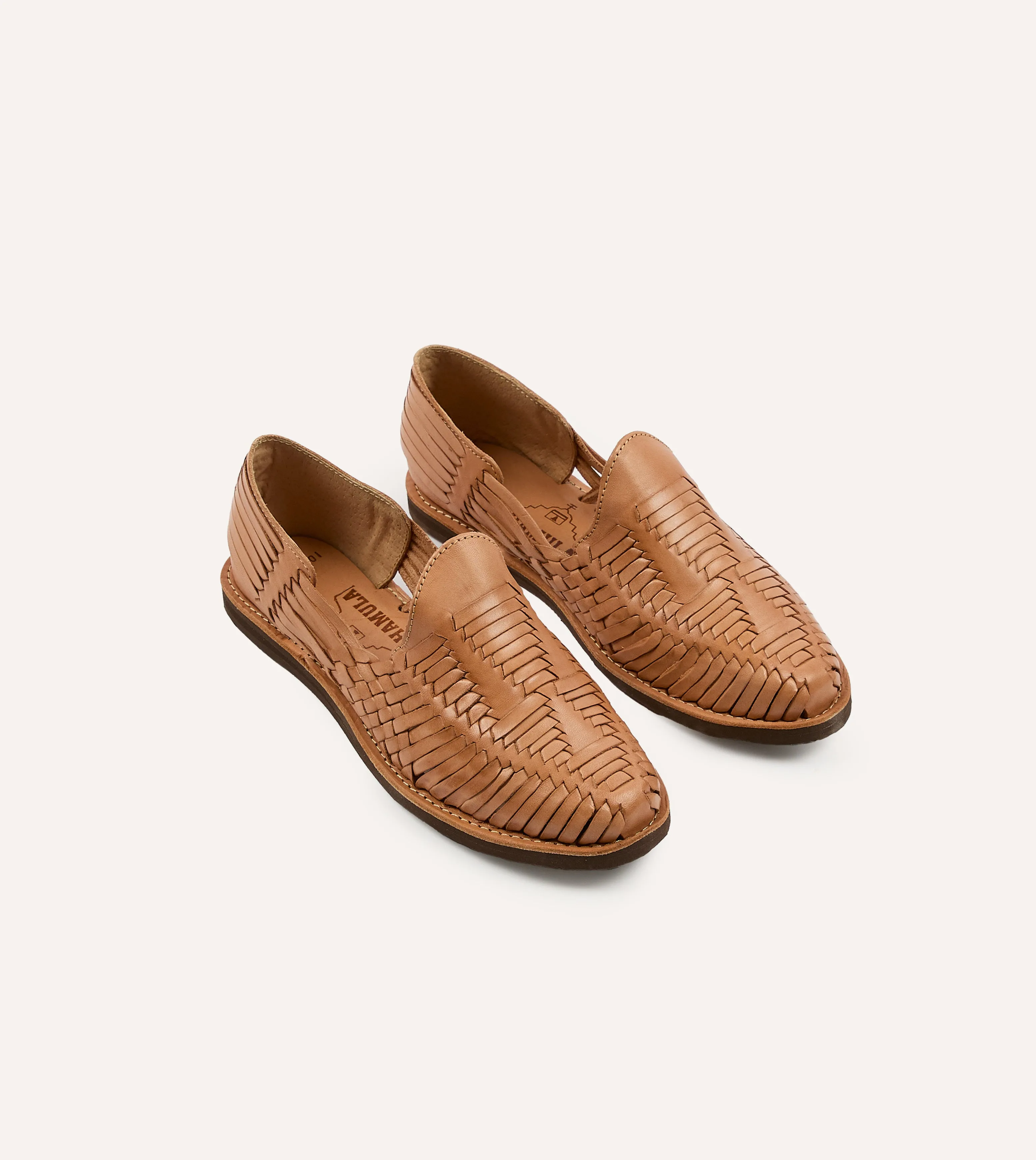 Chamula Tan Cancun Woven Sandal extra-large Padded Support