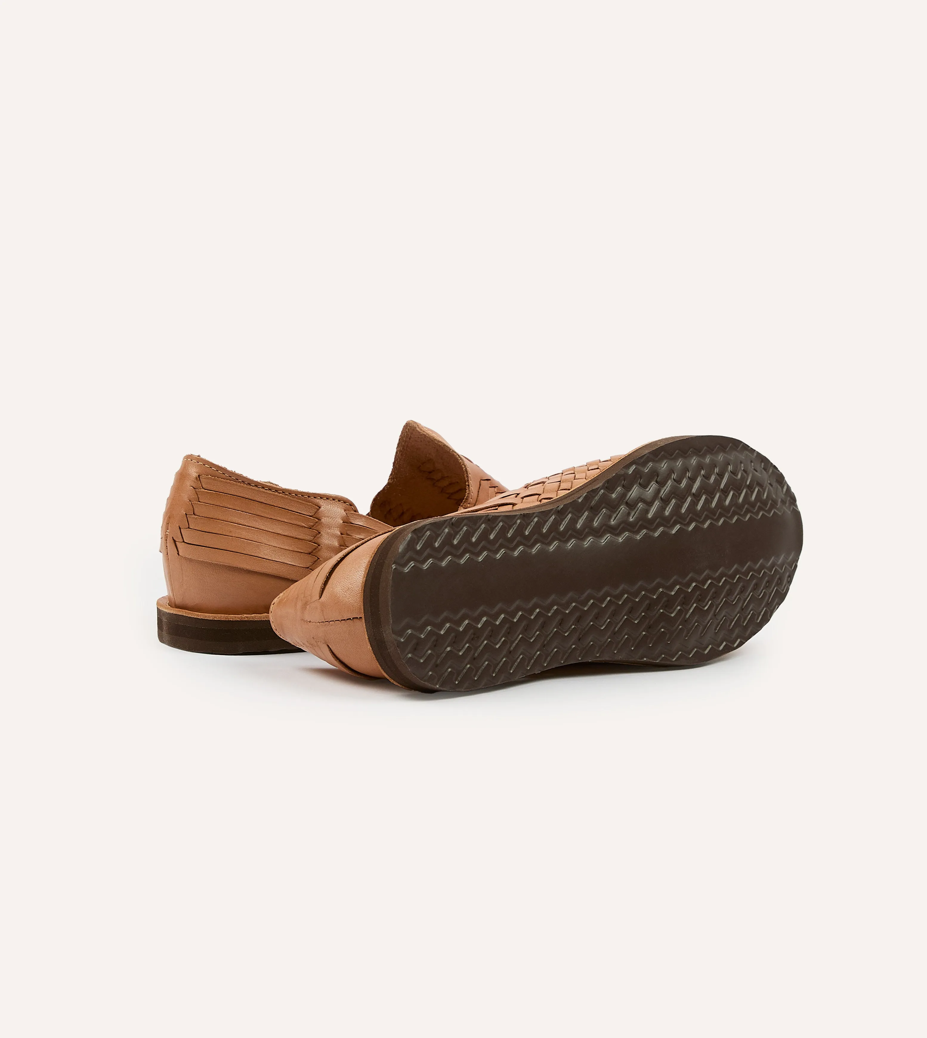 first basketball shoes Chamula Tan Cancun Woven Sandal