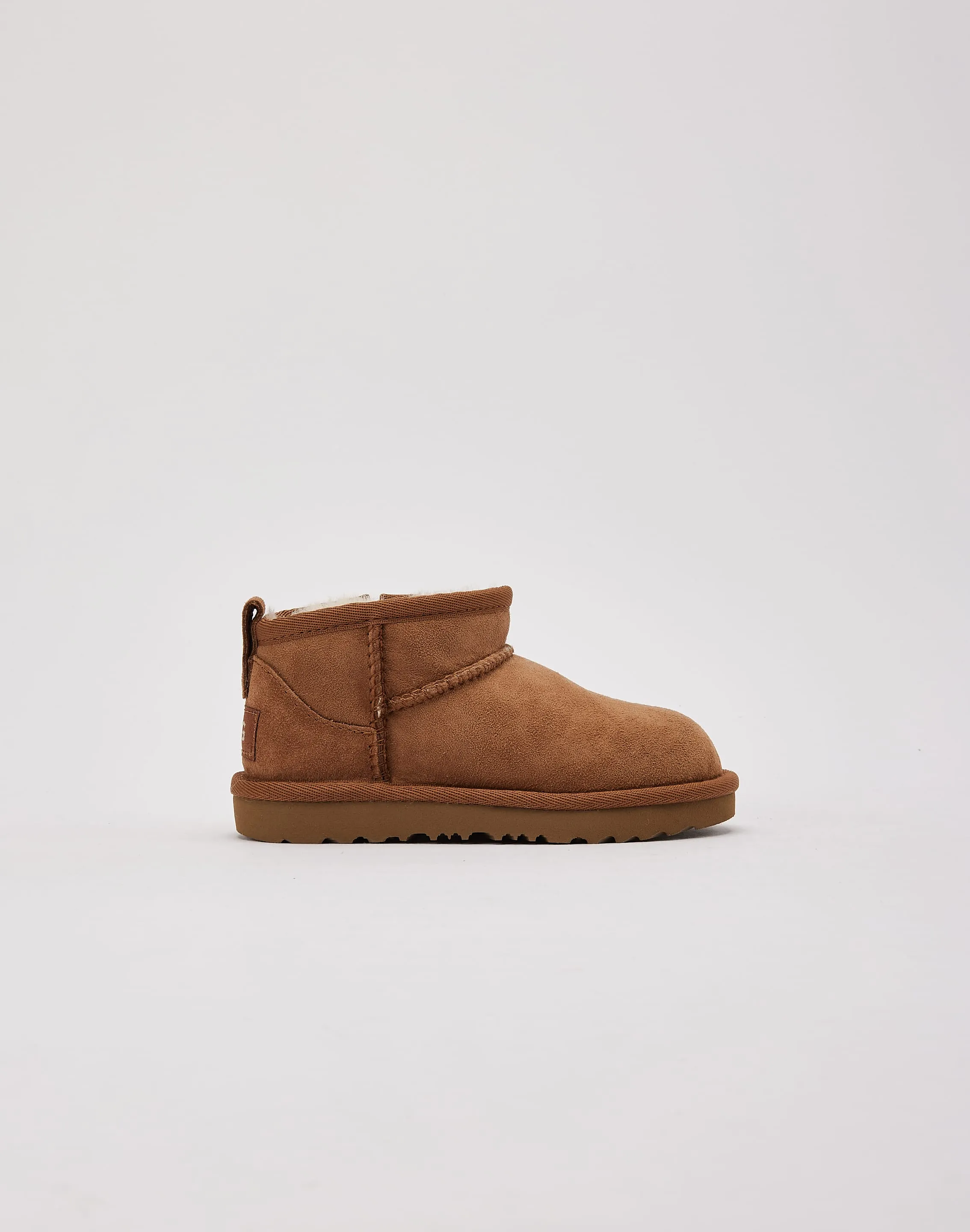 UGG Classic Ultra Mini Boots Toddler Comfortable Daily Footwear Open Sides