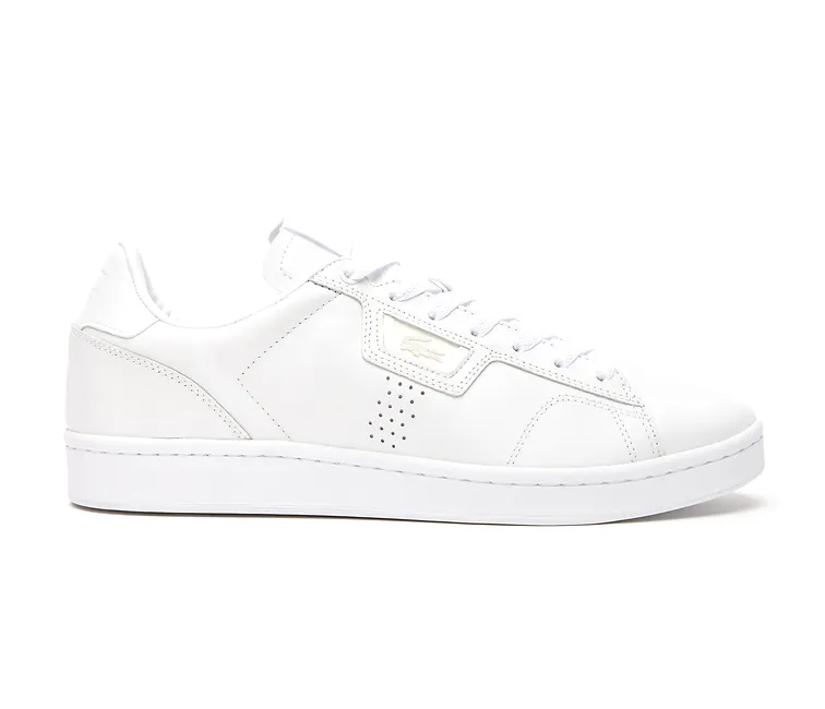 School Run Men's Lacoste Masters Classic 123 3 SMA (White)