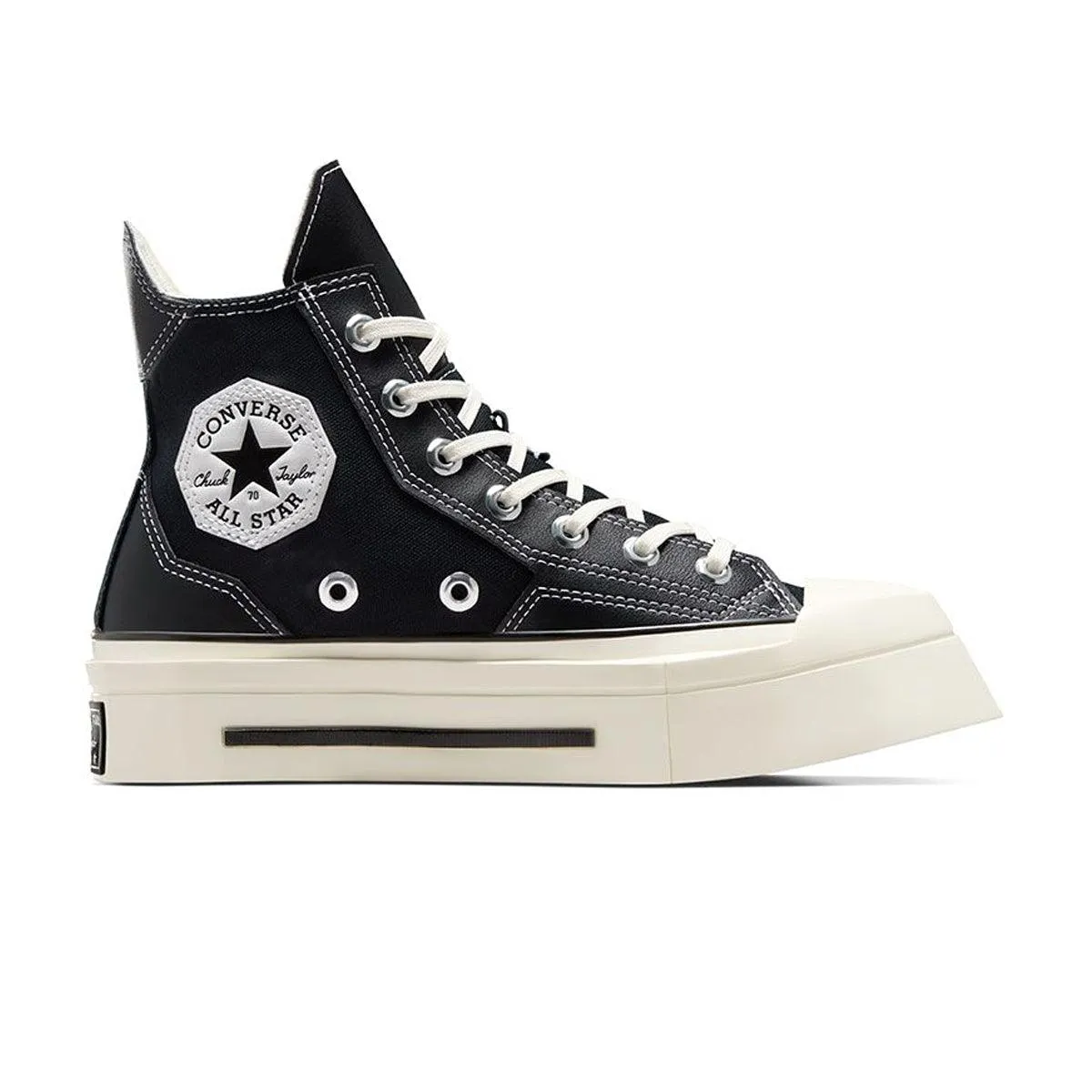 Chuck 70 De Luxe Squared 'Black' Island Vibe Shine Tone