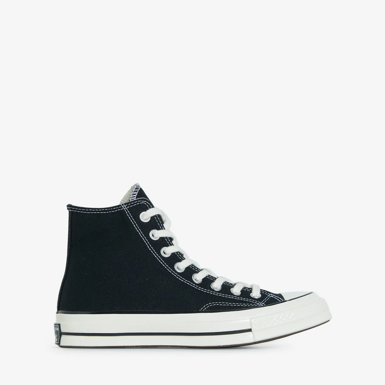 Chuck Taylor '70 Hi Black | Black | Egret Stair Run