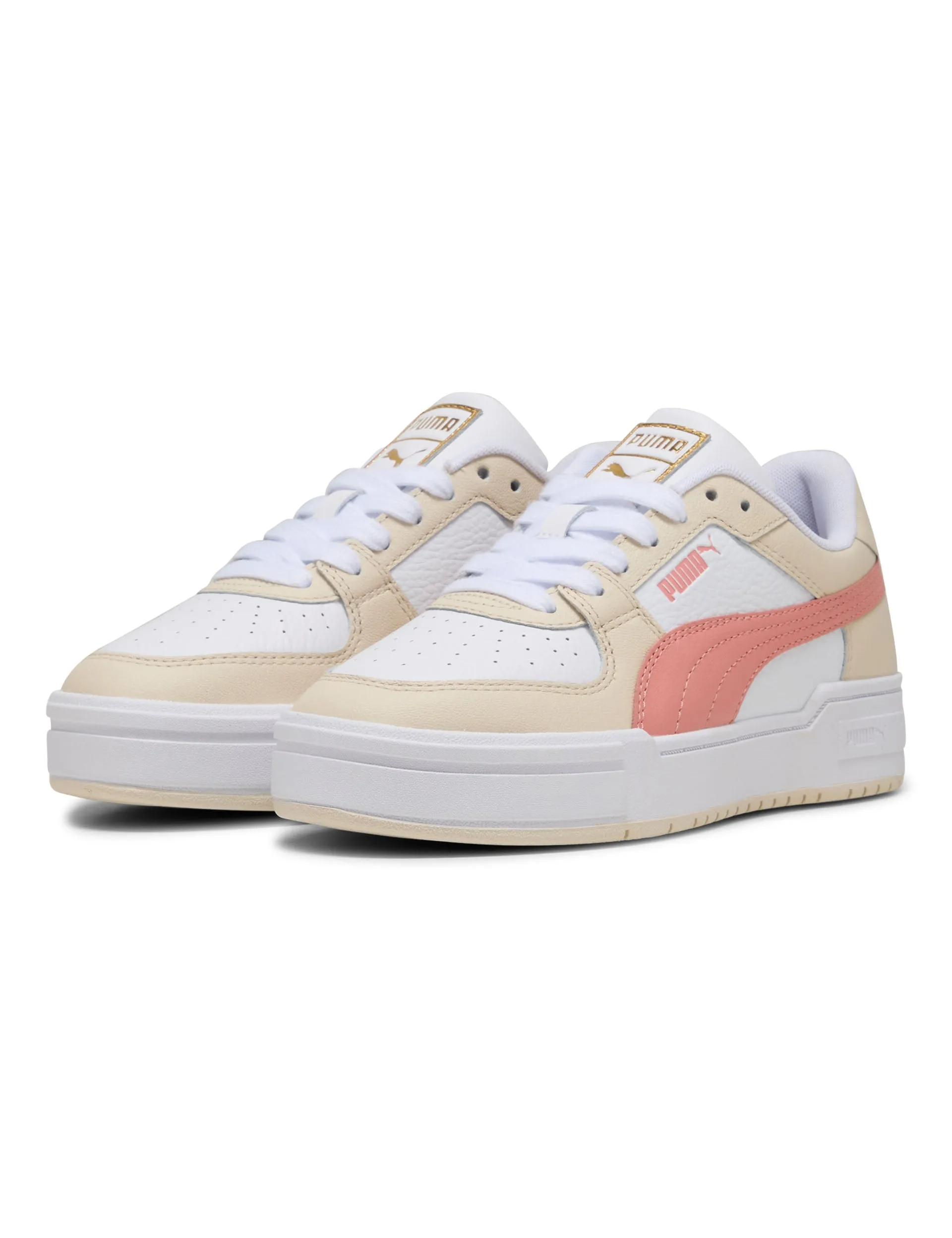 Smooth Entry CA Pro Classic II Sneakers - White/Alpine Snow/Pink Fruit