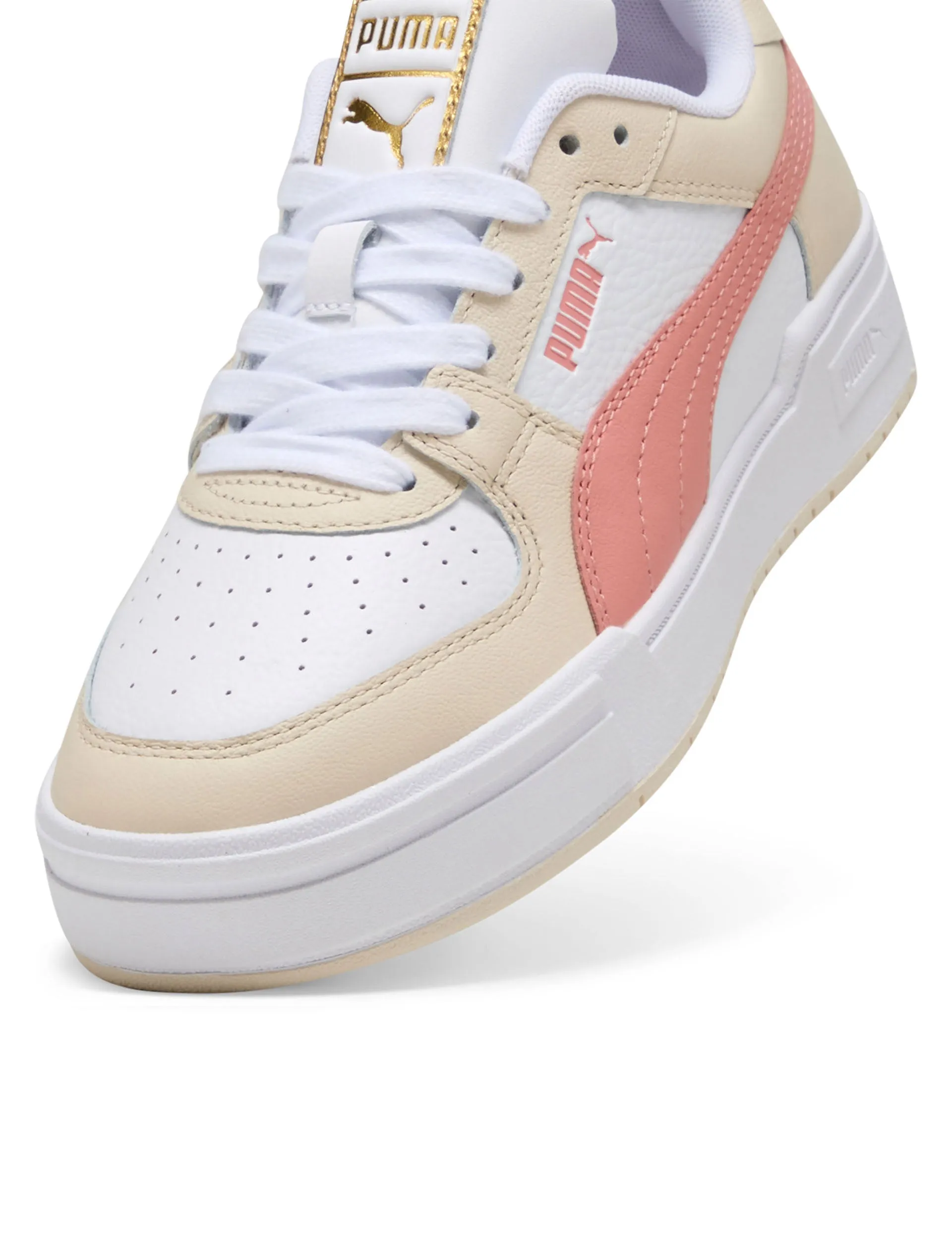 Fashion-forward flair Flexible Construction CA Pro Classic II Sneakers - White/Alpine Snow/Pink Fruit