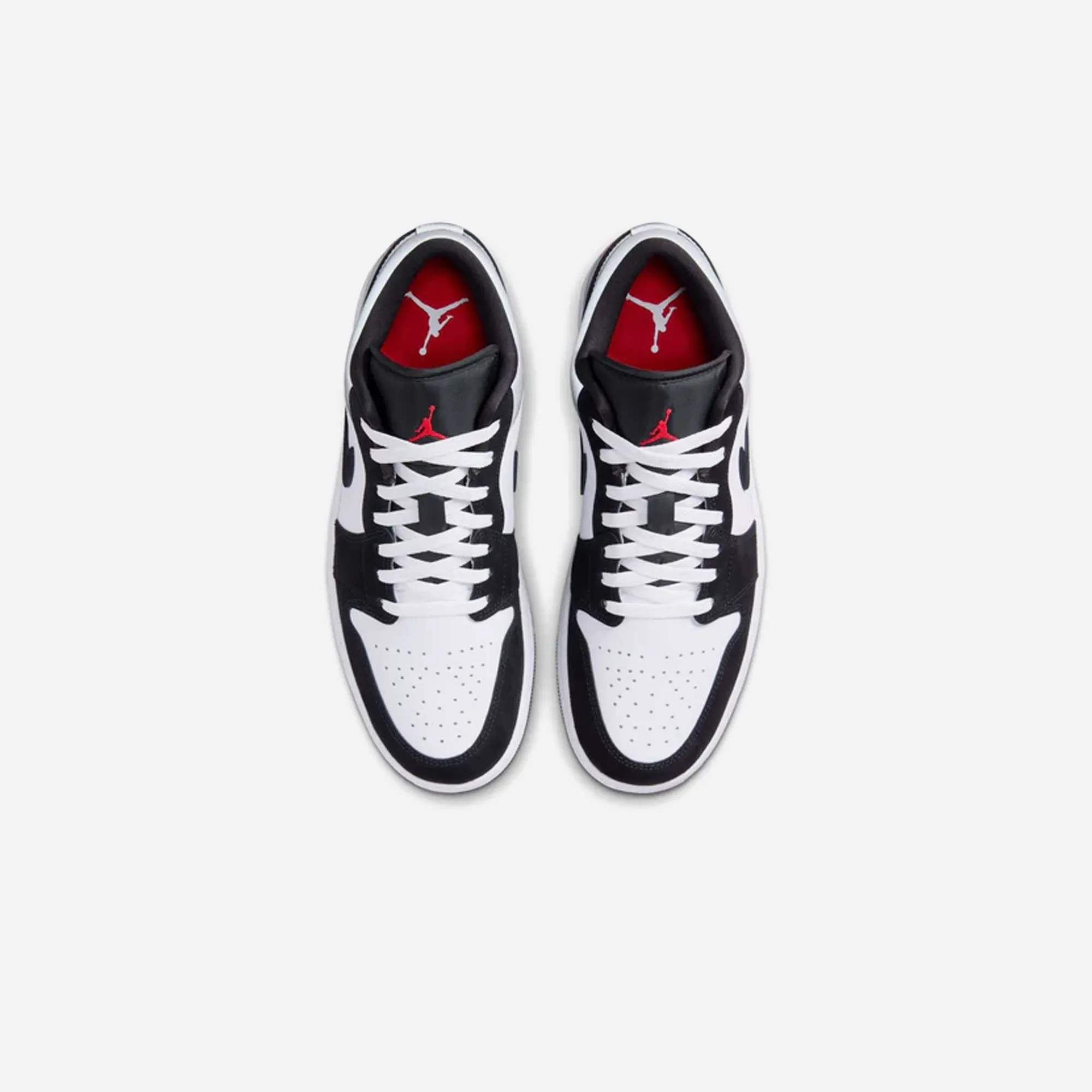 Unique ease Heat Release Nike Air Jordan 1 Low White Fire Red Black Matte Silver