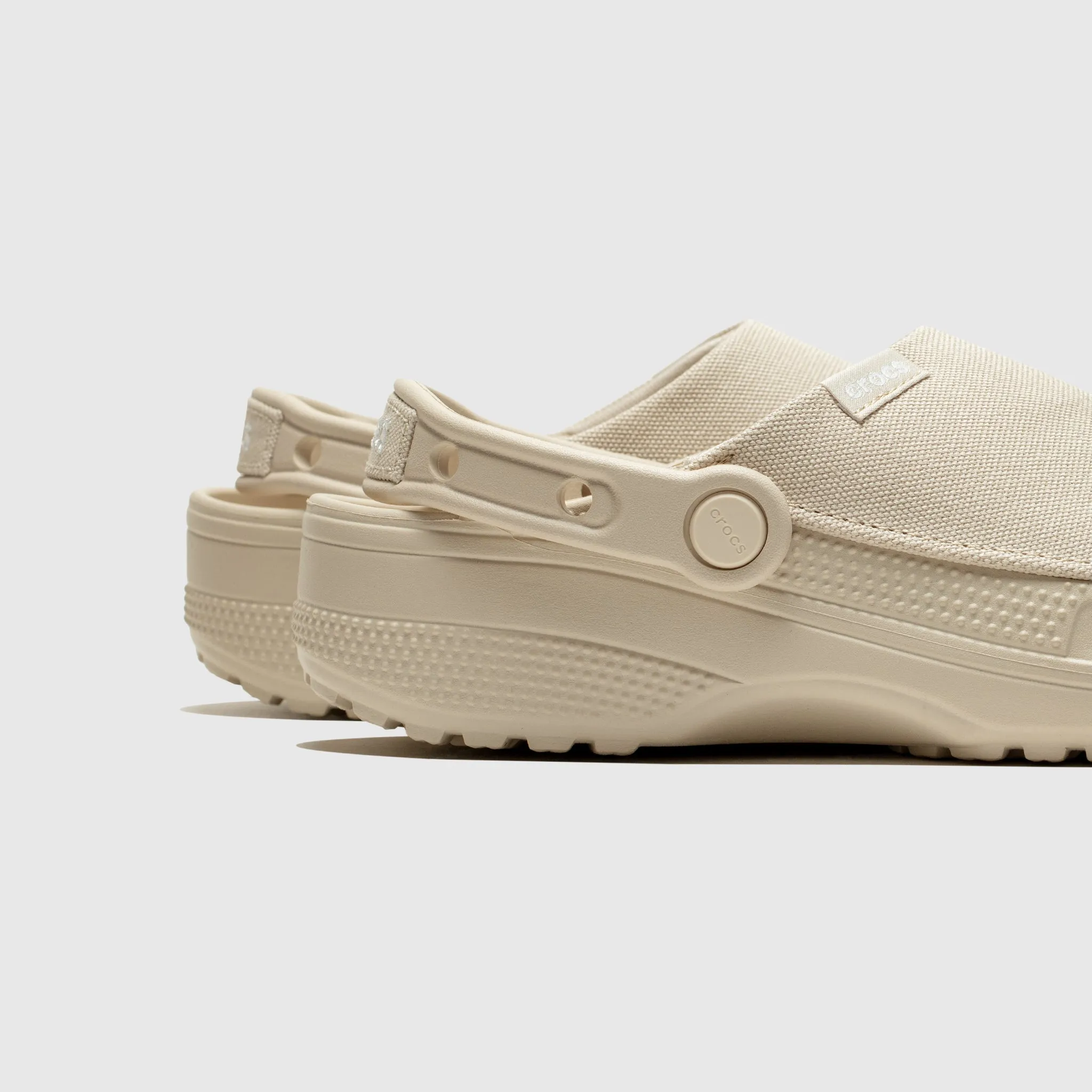 Block Heel CLASSIC CRAFTED CLOG "STUCCO"