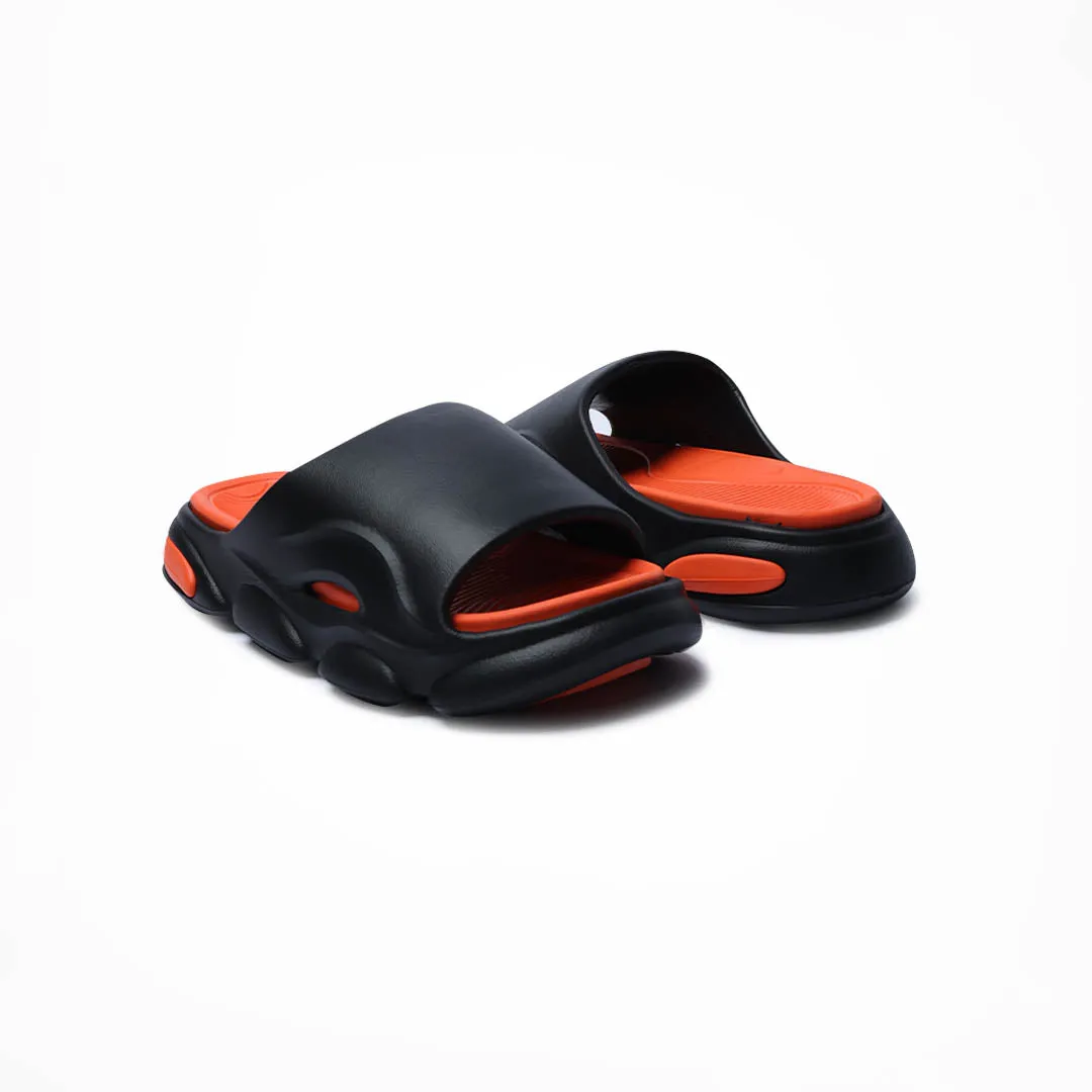 Birdsoles - Bouncy Budgies (Orange) poolside style Beach Fit Slip