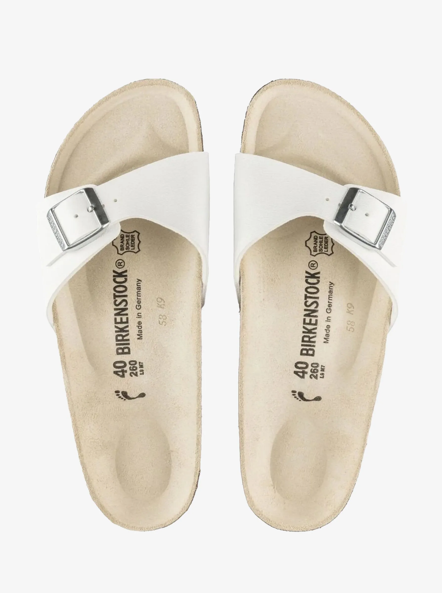 Madrid Birko-Flor Unisex Soft Step-On Casual Comfort Slides