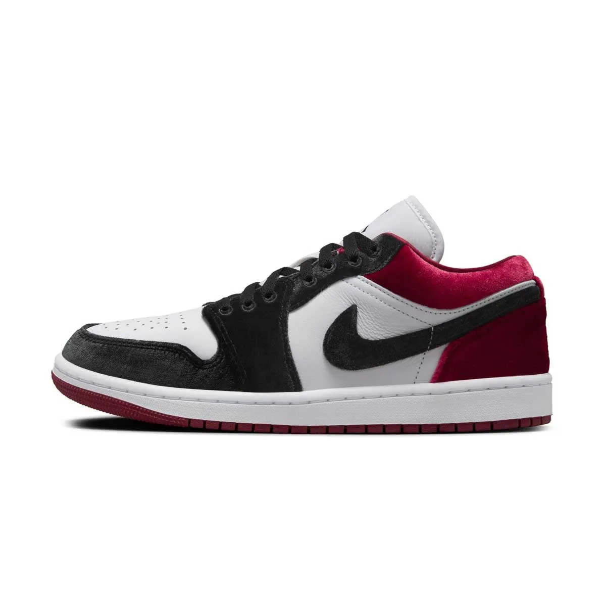 Buckle Fit Wmns Air Jordan 1 Low SE 'Velvet Black Toe'