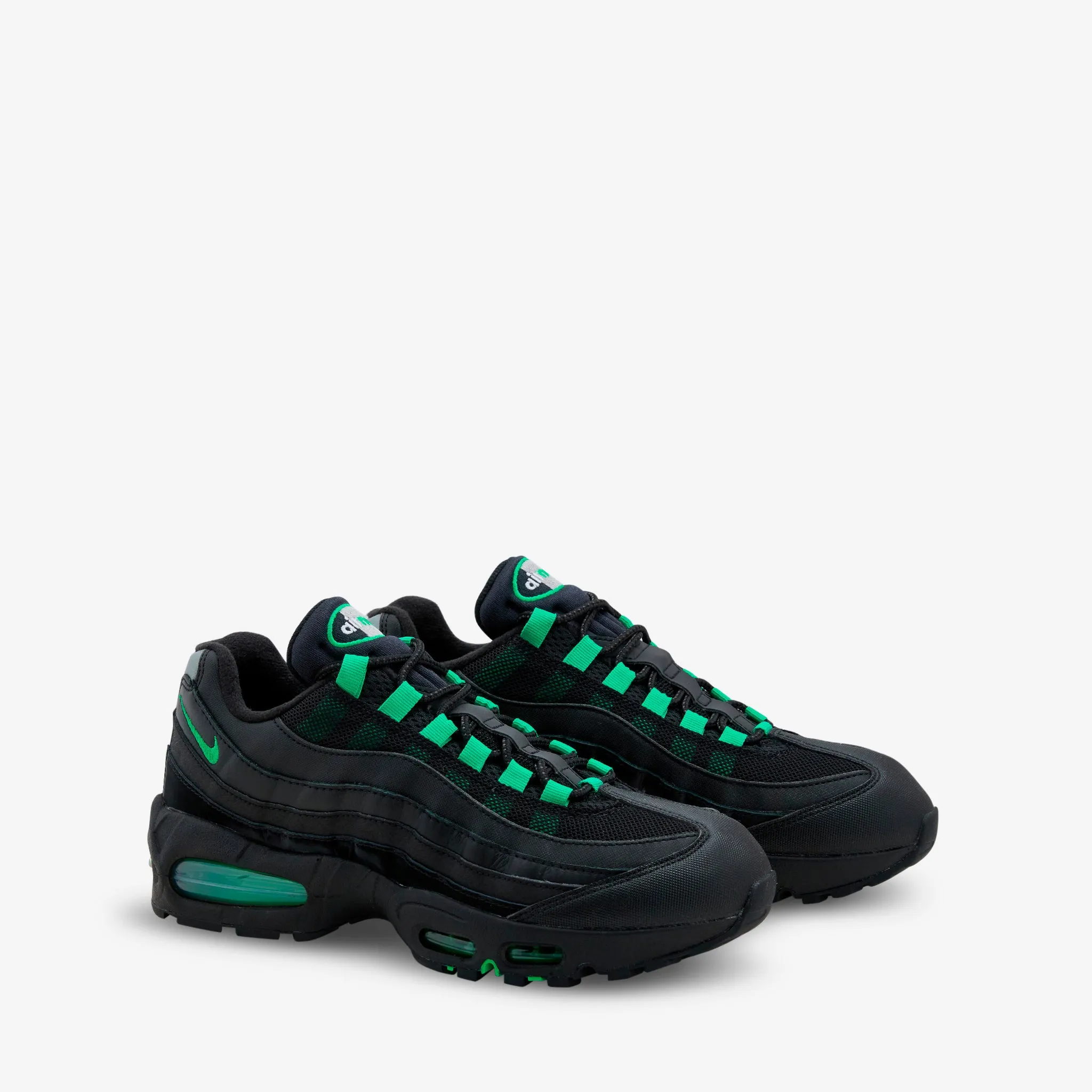 Road Trip day trip Air Max 95 OG Black | Green Shock | Black | Pearl Grey