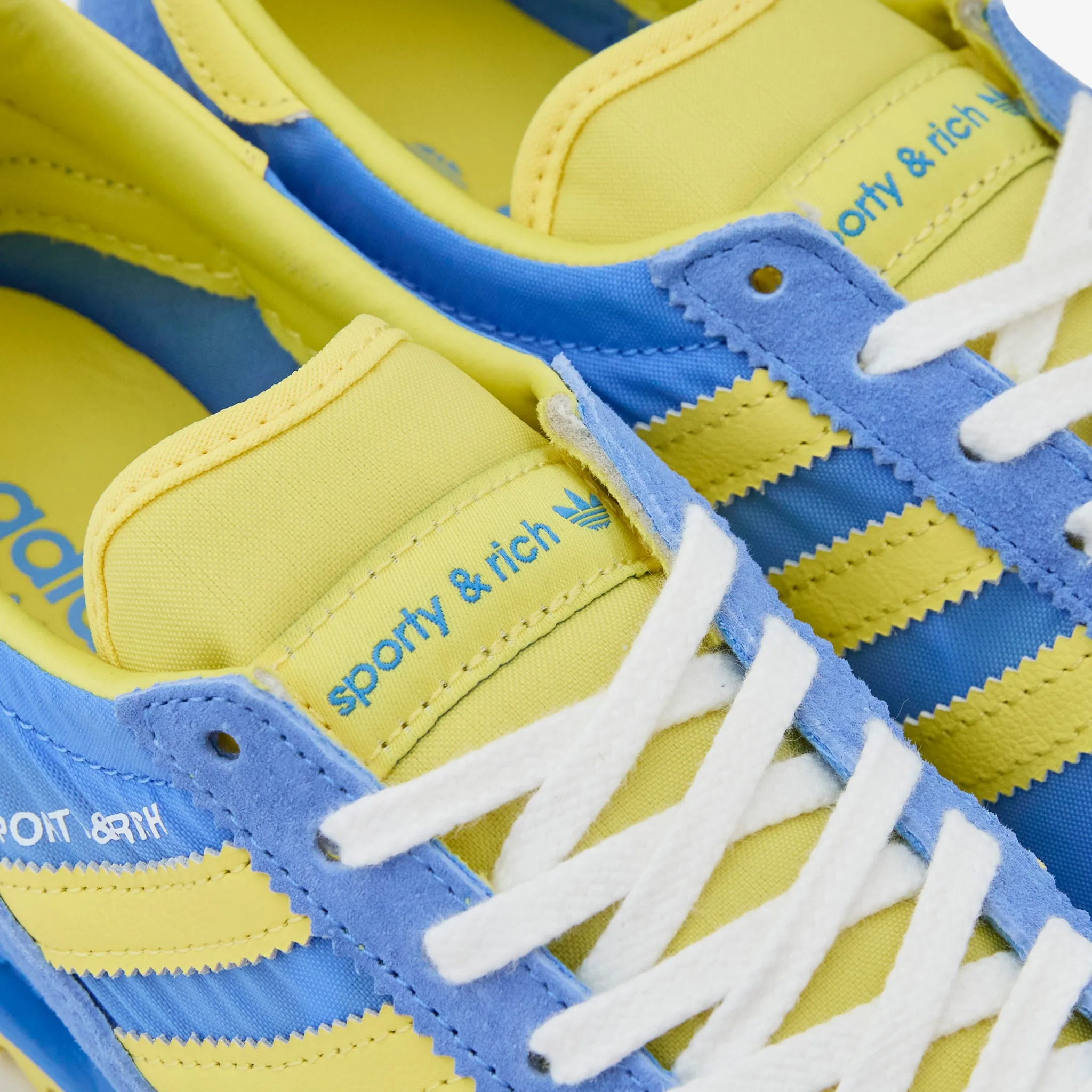 Fresh Steps Subtle Vibe Sporty & Rich x Women's SL72 Real Blue | Light Yellow | Cloud White
