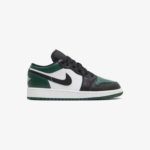 Reliable Grip Jordan 1 Low Green Toe (GS) Kids