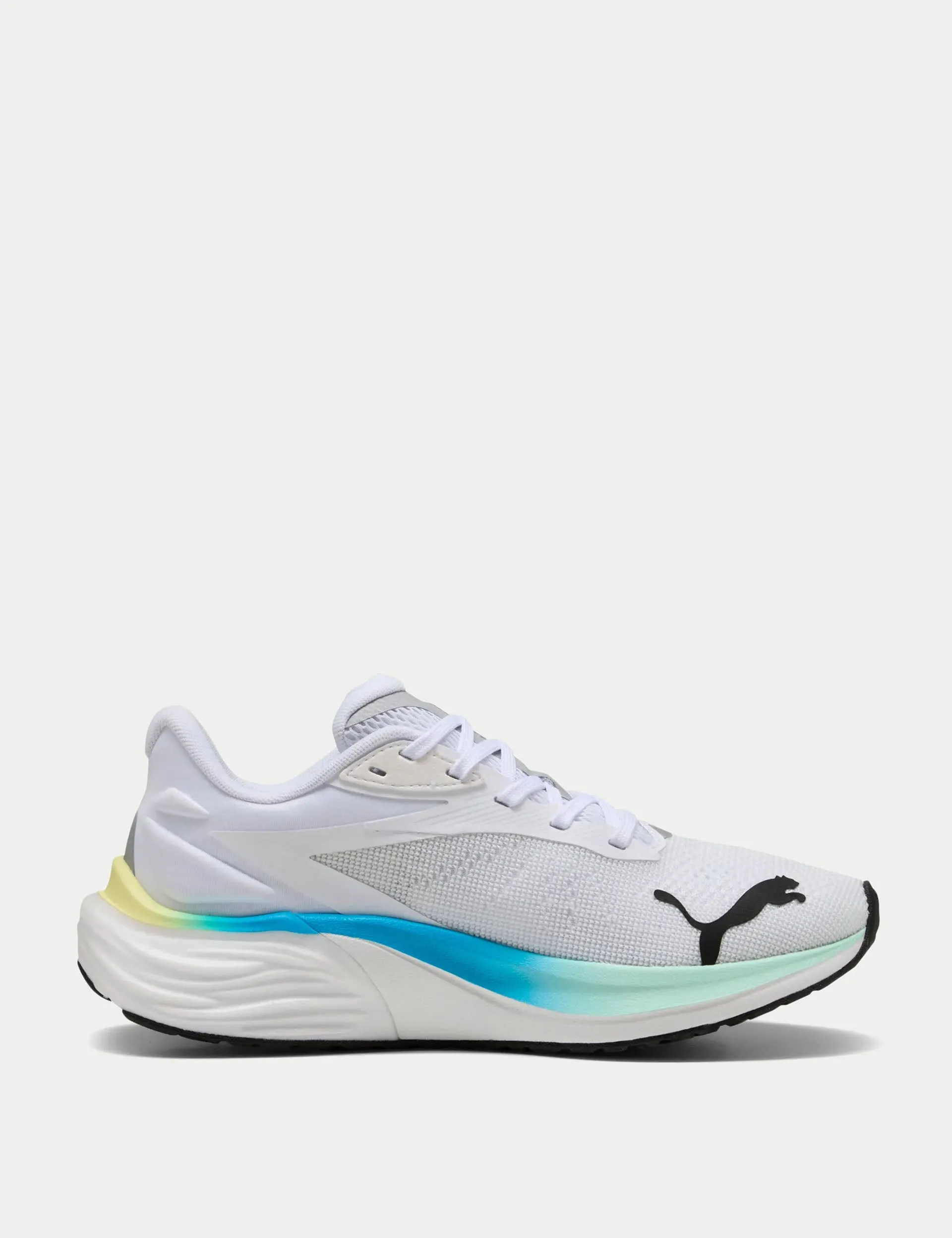 Layered silhouette Electrify NITRO 4 Running Shoes - White/Mint Melt/Speed Blue