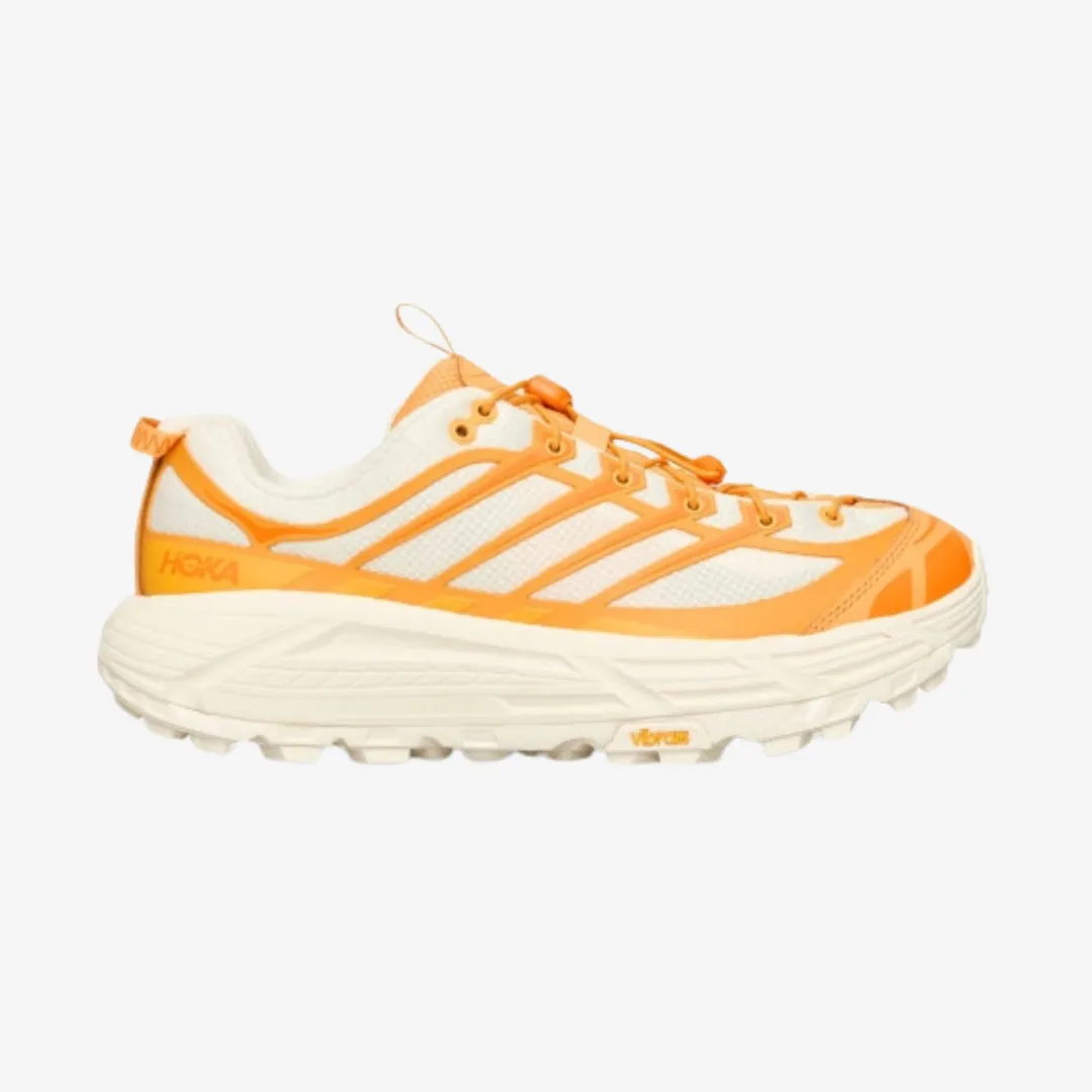 Step Tall Stable Core mens hoka mafate three2 (sun coral/alabaster)
