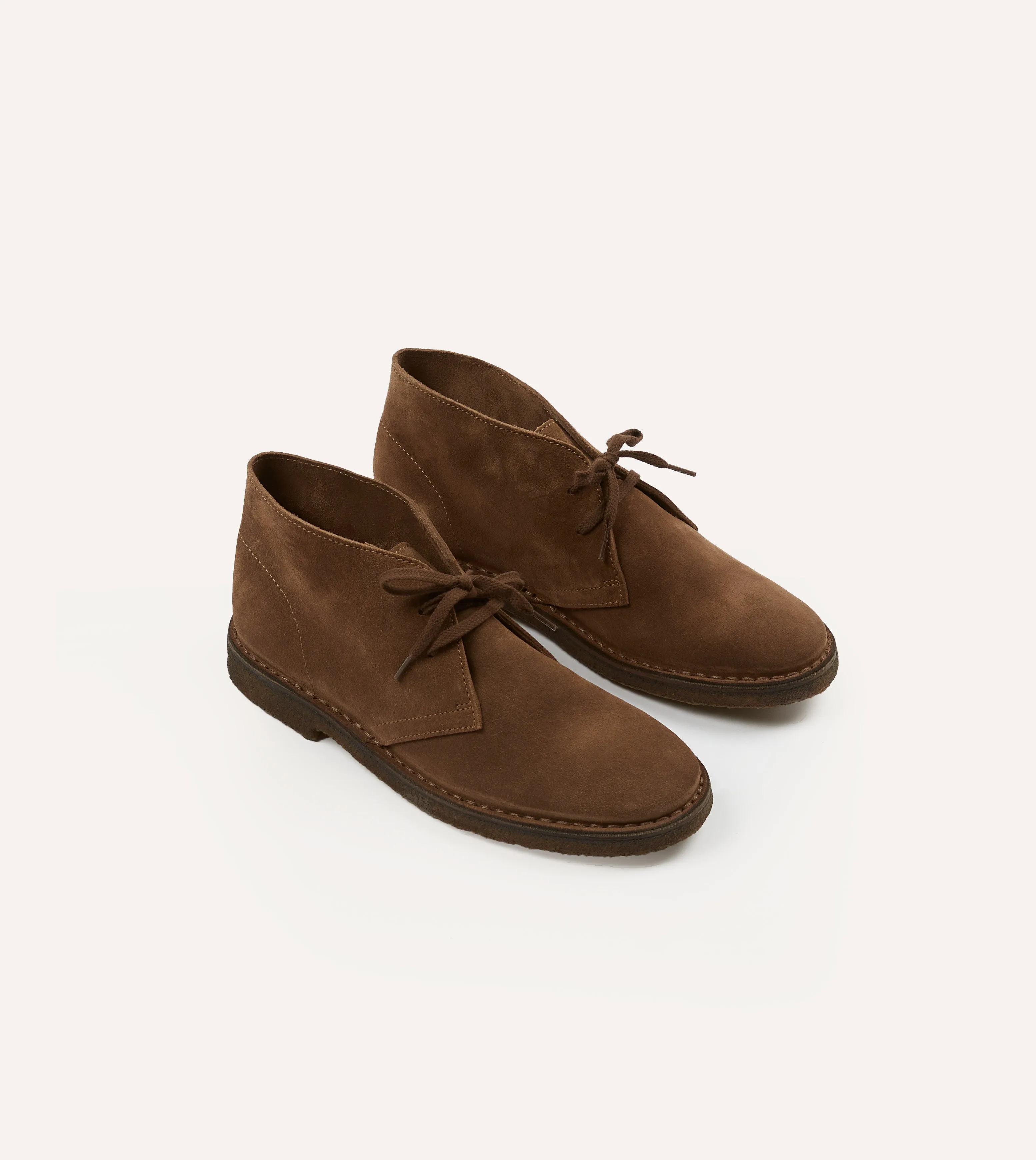 Machine washable City Clifford Desert Boot Tobacco Suede