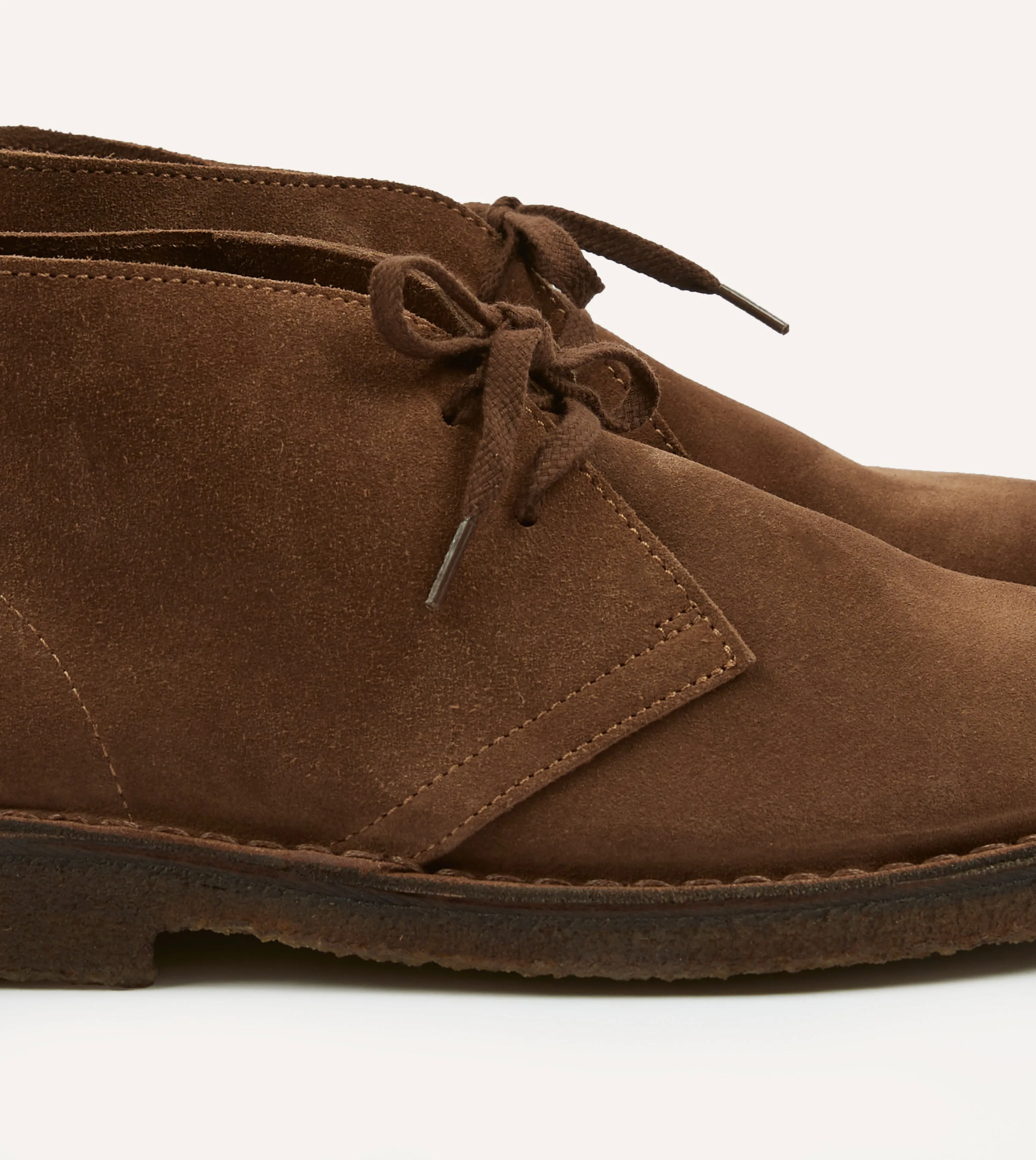 Breathable Upper Clifford Desert Boot Tobacco Suede