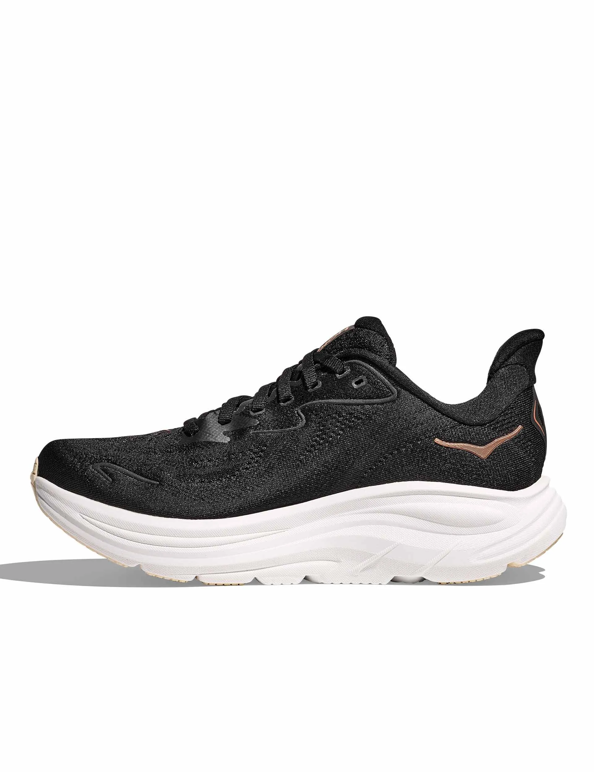 Clifton 10 - Black/Rose Gold air - filled - feature shoes