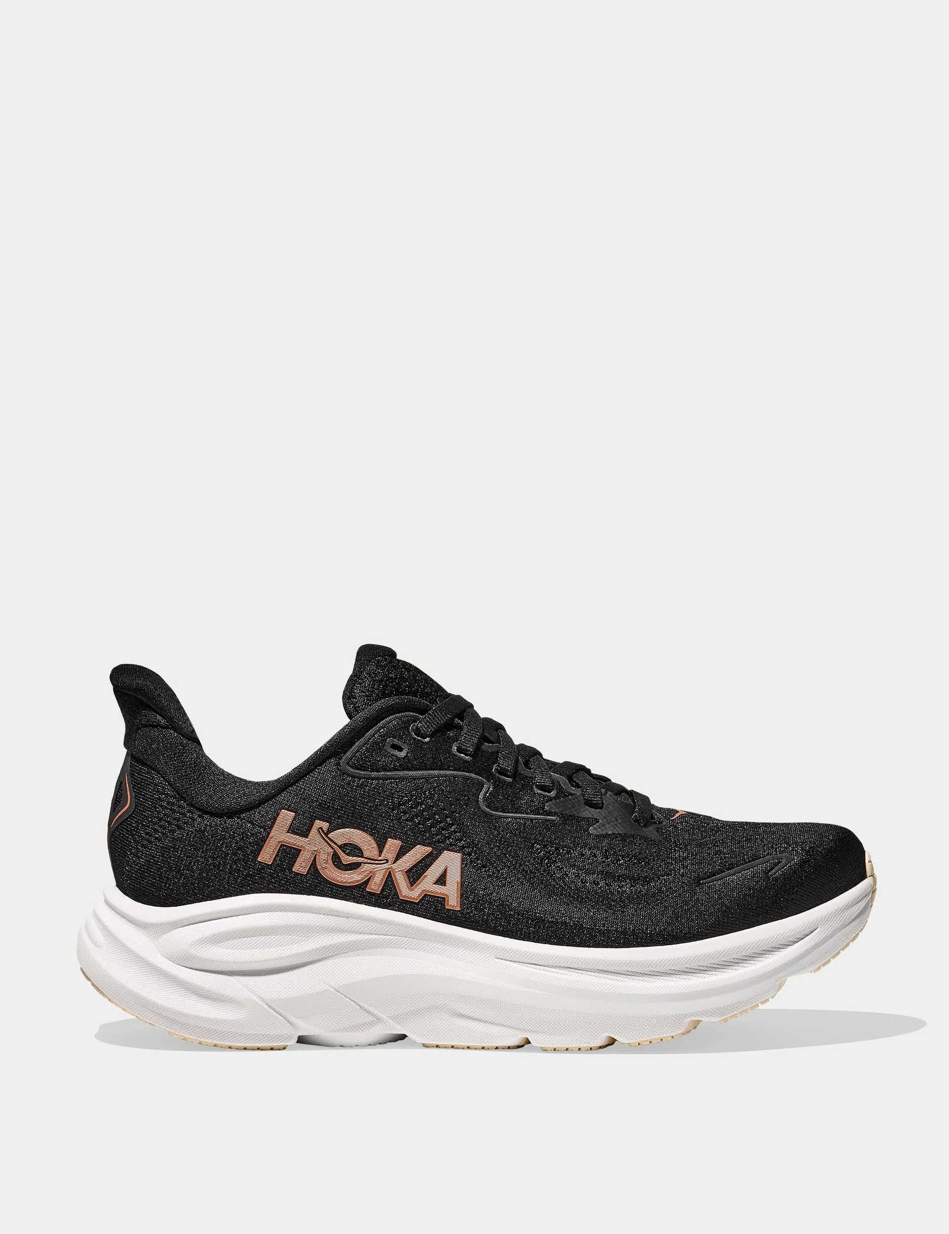 toe - spring running shoes padded shoes Clifton 10 - Black/Rose Gold