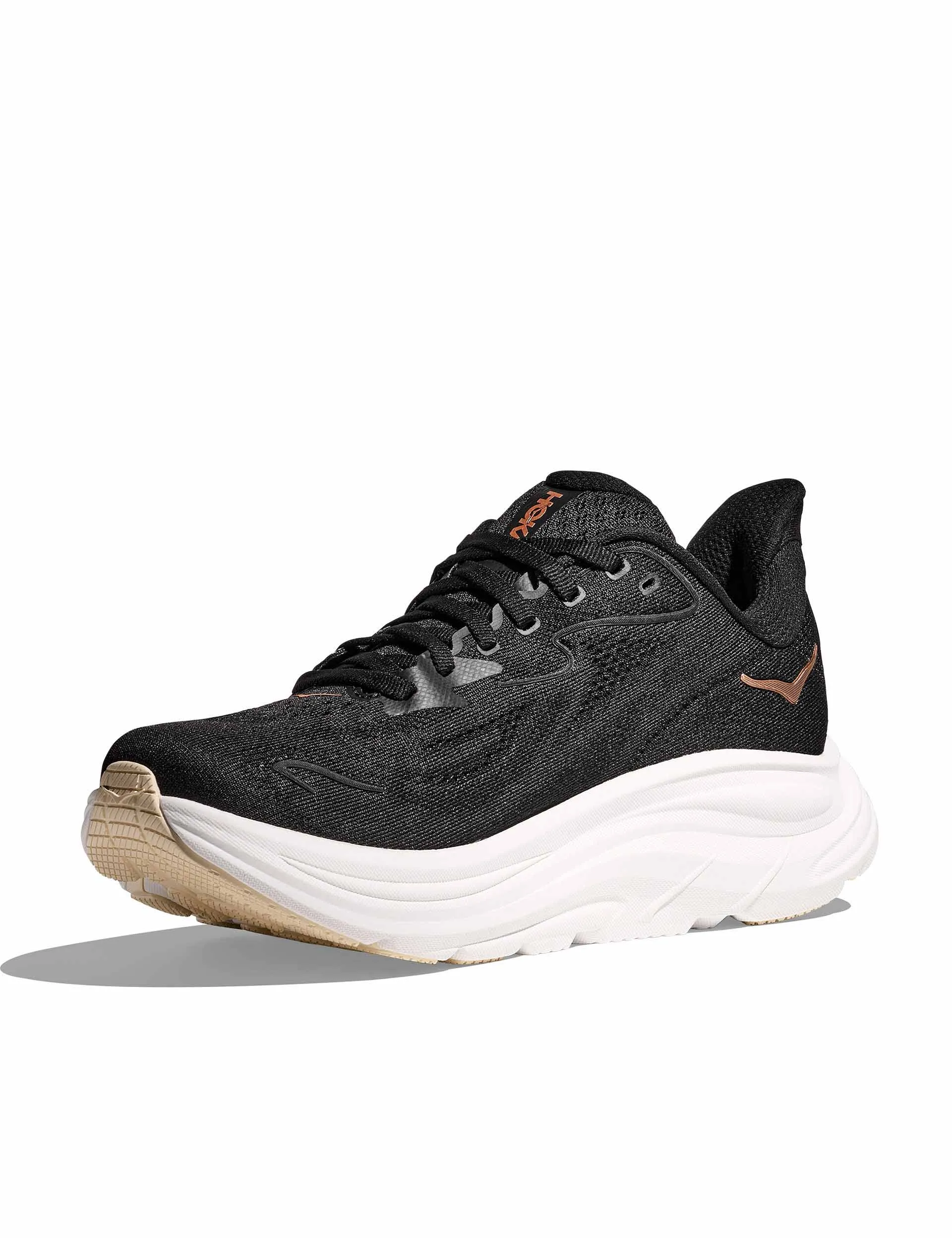Clifton 10 - Black/Rose Gold Enhanced comfort matte - finish - design shoes